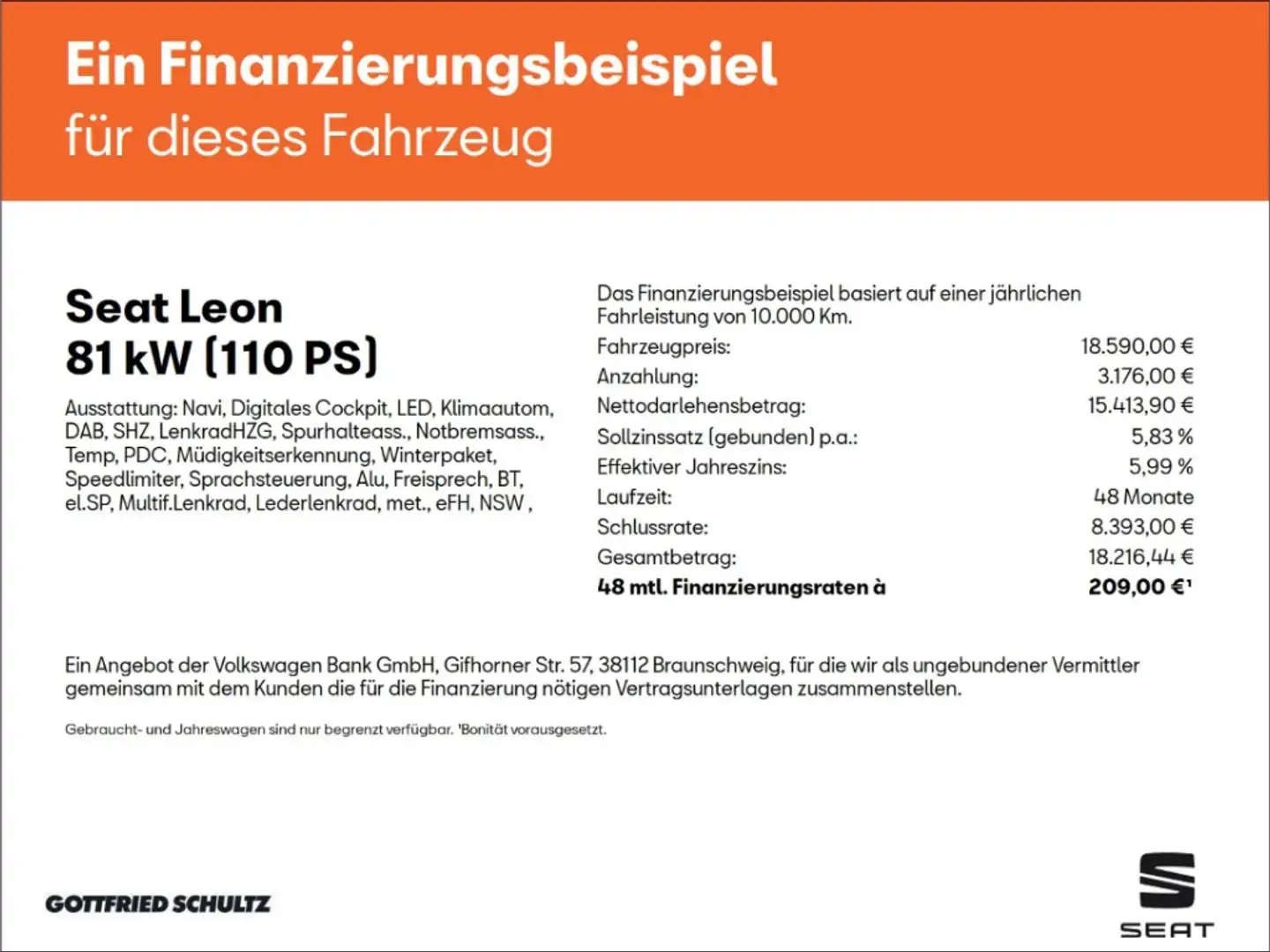 SEAT Leon Sportstourer 1.0 TSI DSG Style Navigation Silber - 2