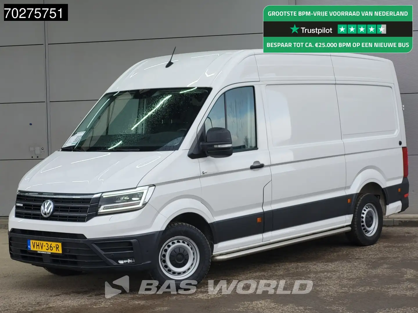Volkswagen Crafter 136pk Elekrisch Automaat L3H3 115km WLTP 36kWh Nav Wit - 1