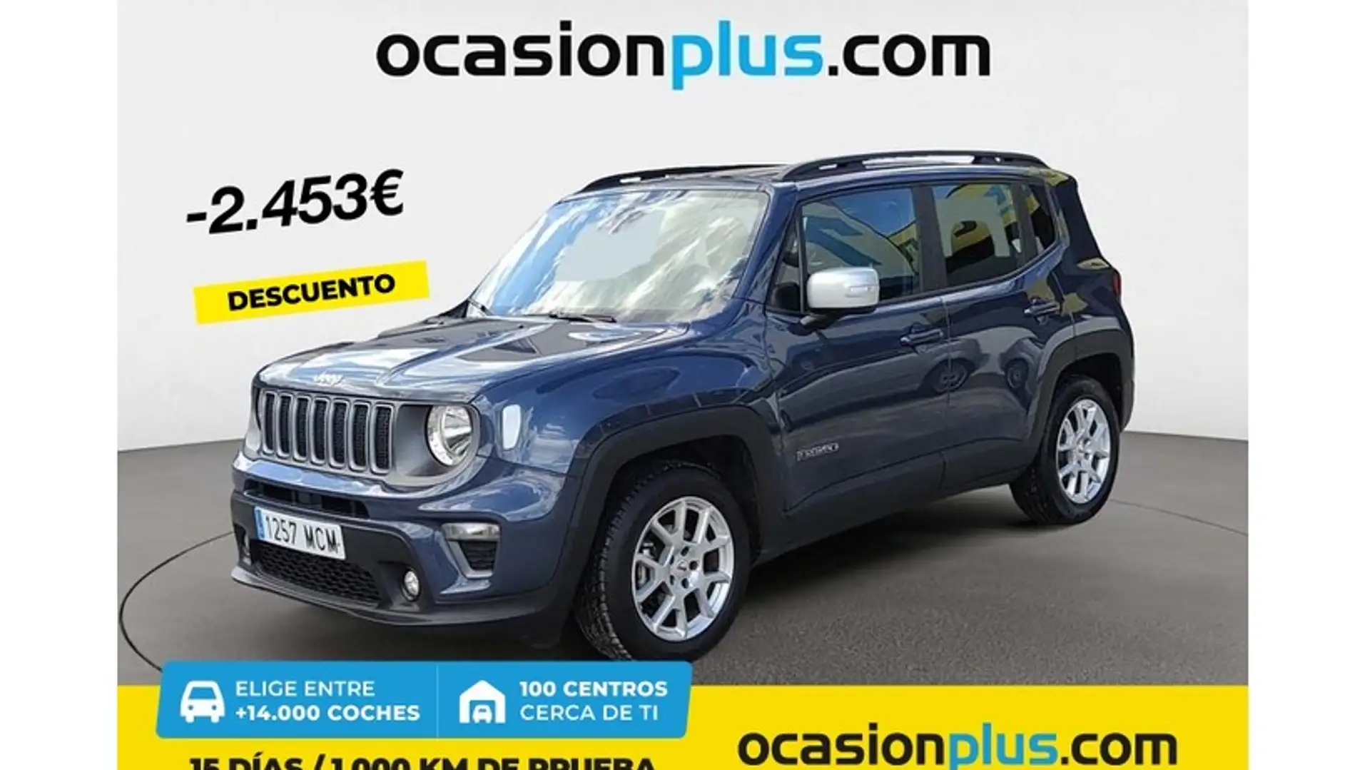 Jeep Renegade 1.6Mjt Limited 4x2 96kW Azul - 1