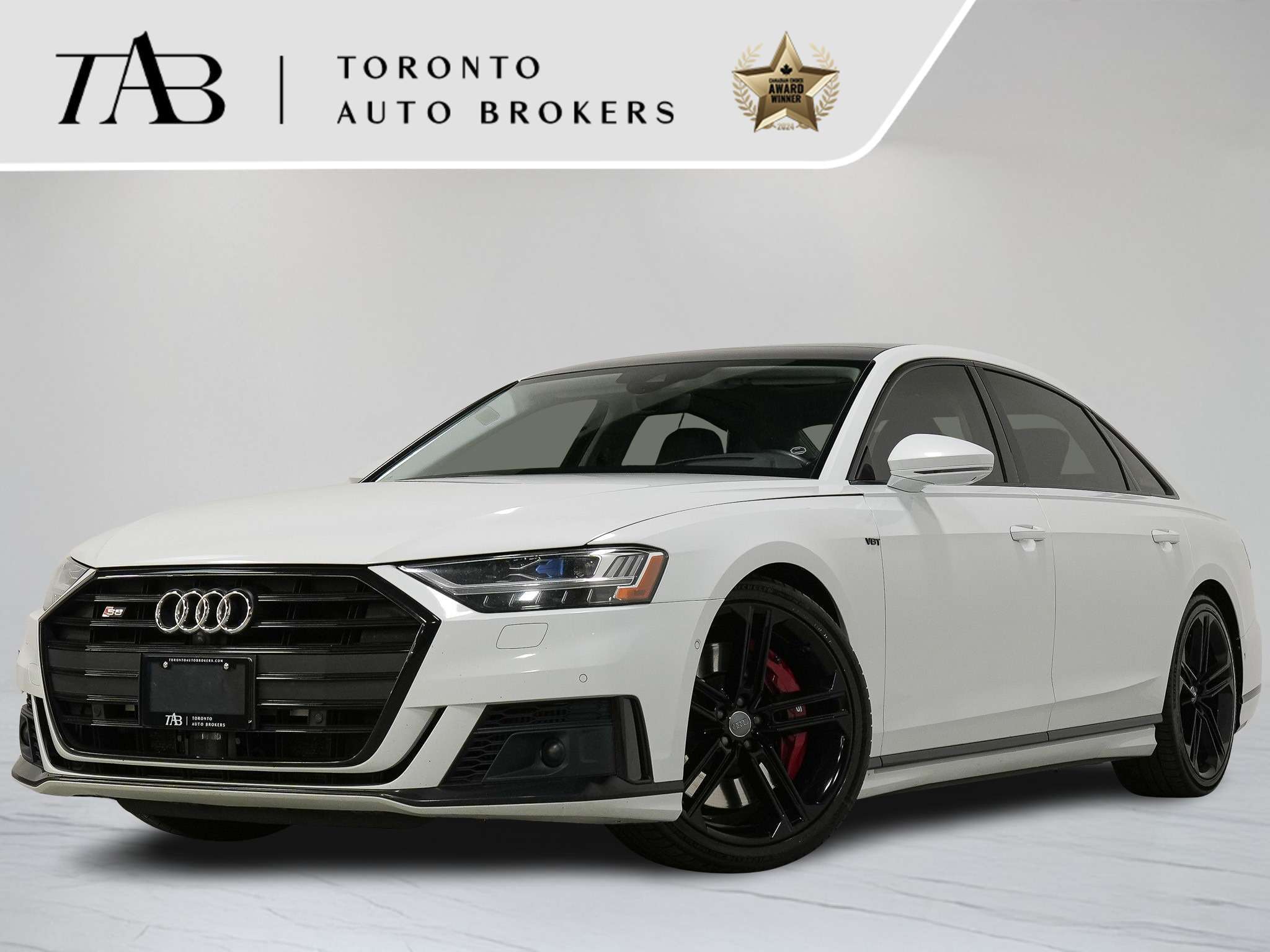 White 2020 Audi S8 Sedan All-Wheel Drive Automatic