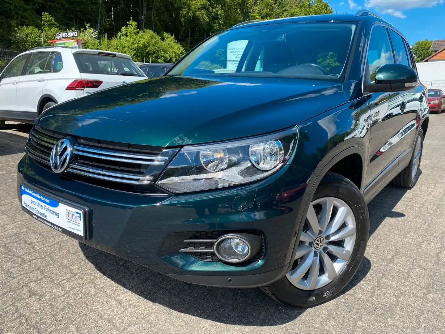 Volkswagen Tiguan Track & Style BMT 4Motion AHK TEMPOMAT Grün - 1
