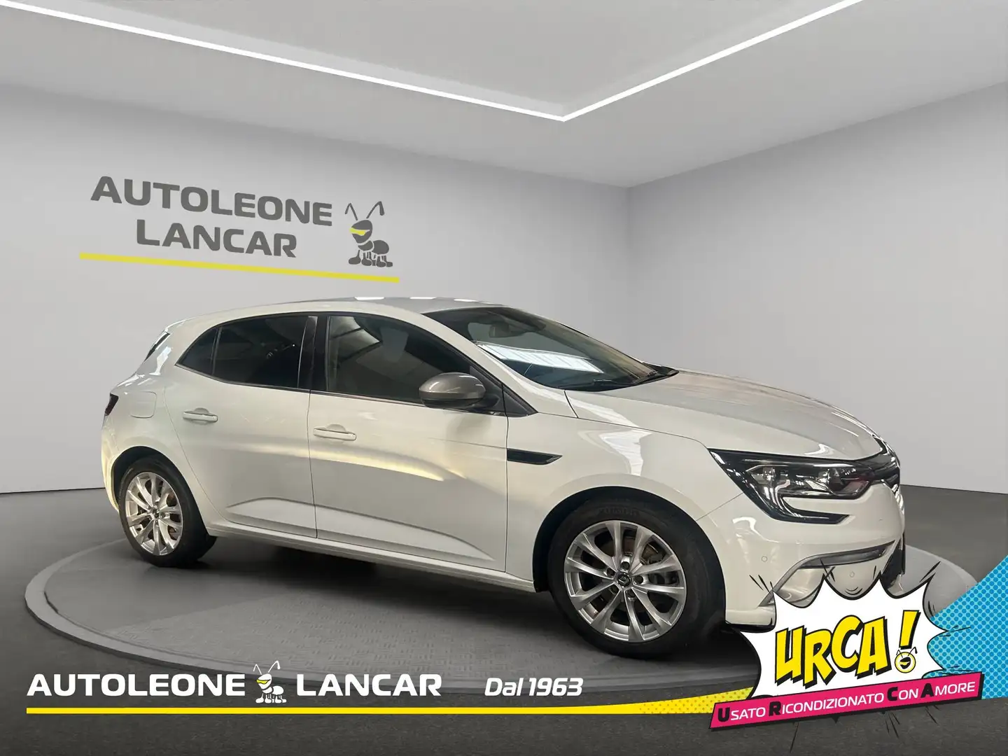 Renault Megane 1.6 dci energy GT Line 130cv Blanc - 1