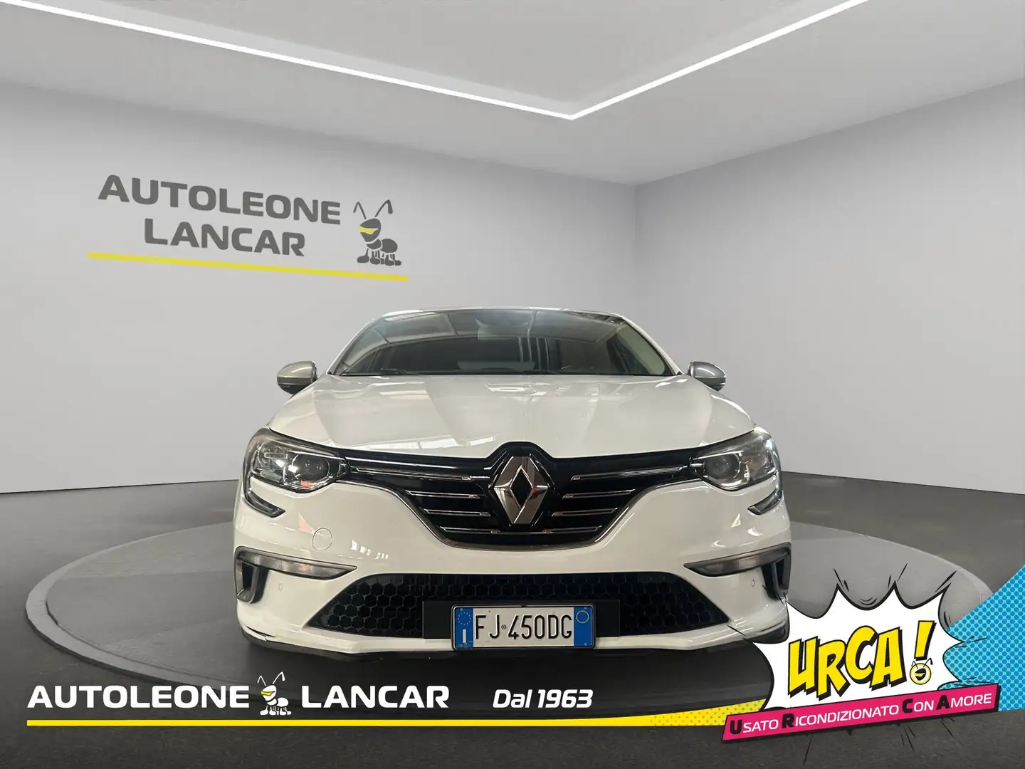 Renault Megane 1.6 dci energy GT Line 130cv Blanc - 2