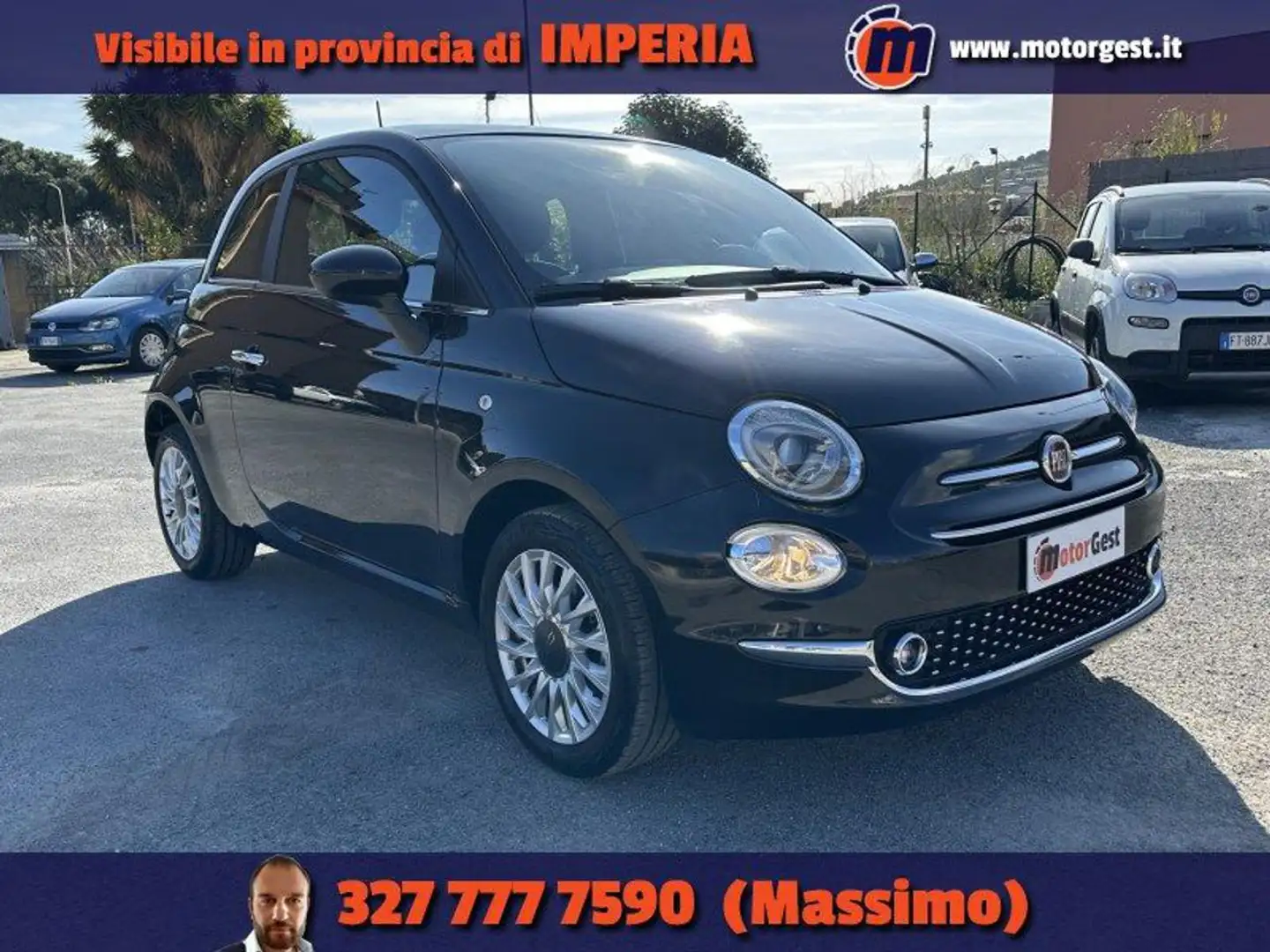 Fiat 500 1.0 Hybrid Dolcevita NEOPATENTATI Noir - 1
