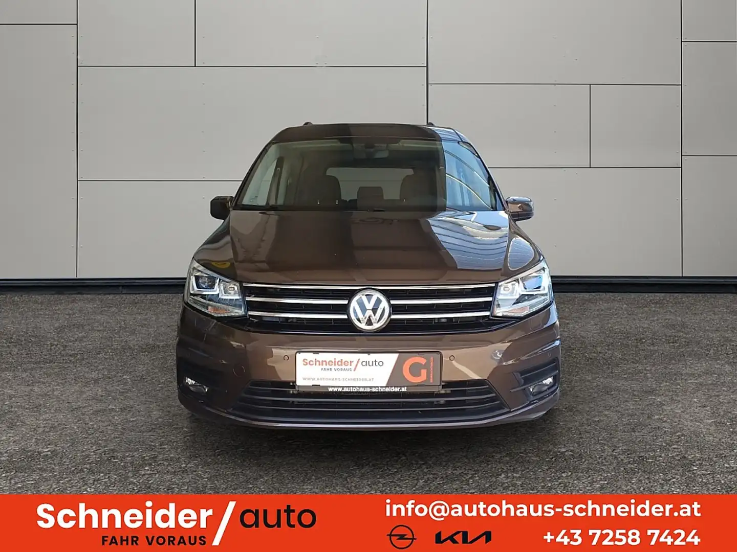 Volkswagen Caddy Kombi Comfortline 2,0 TDI 4MOTION Braun - 2