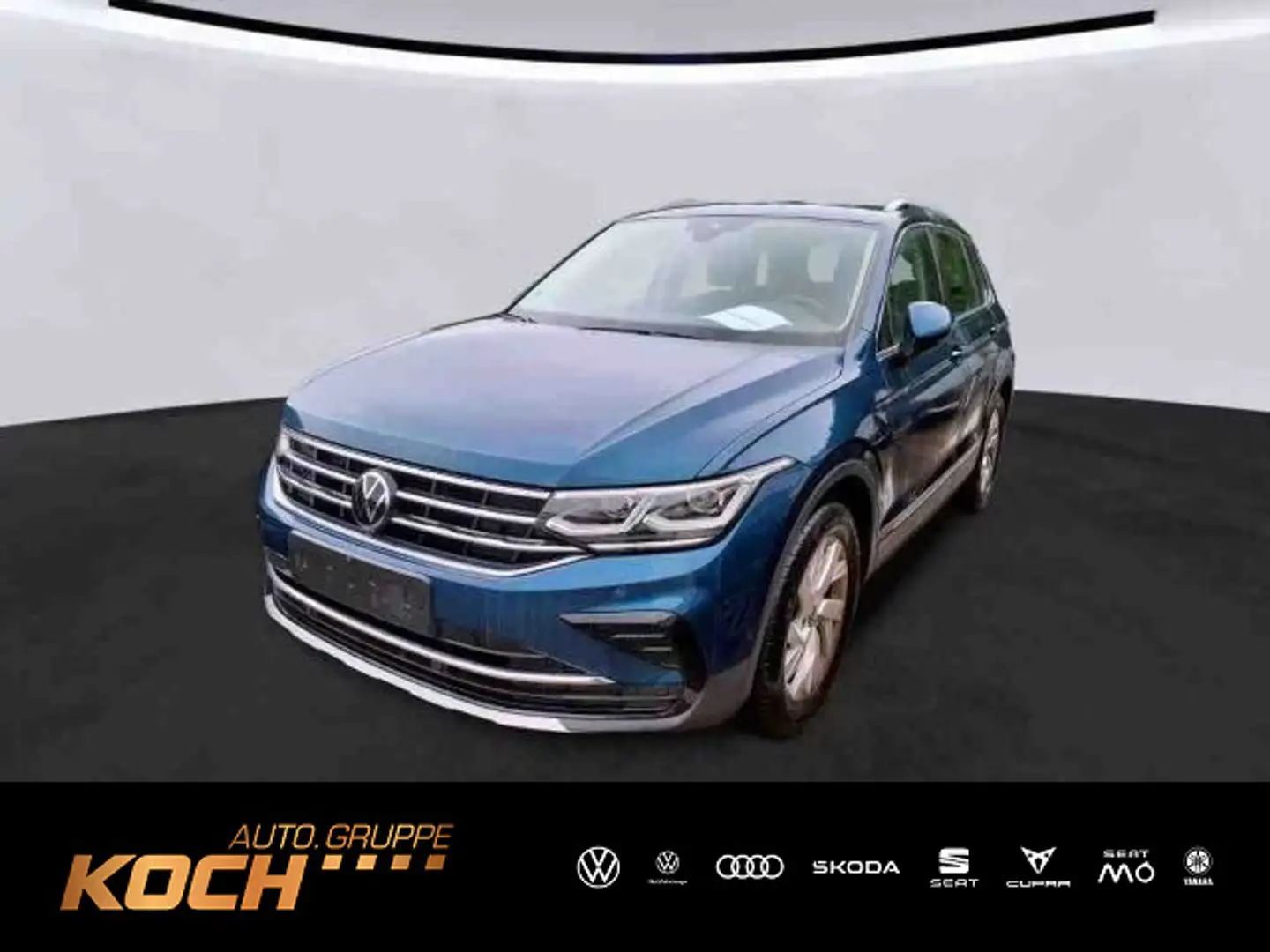 Volkswagen Tiguan 2.0TSI Elegance DSG Leder Pano Standh. Na Blau - 1