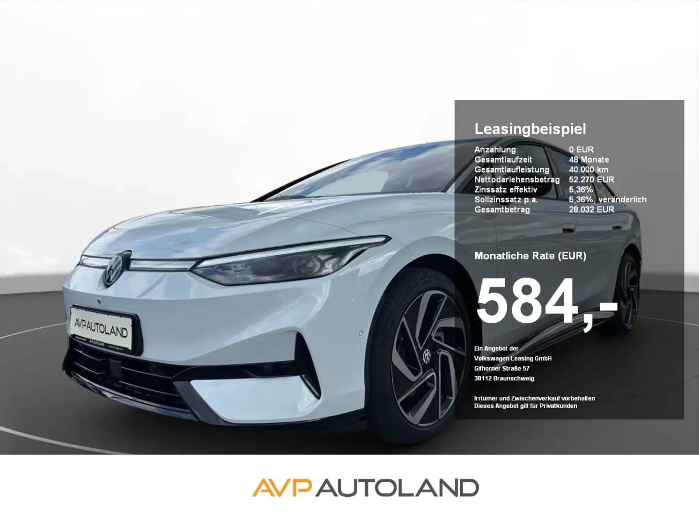 Volkswagen ID.7 Pro S | AHK | NAVI | ACC | HEAD-UP | Weiß - 1