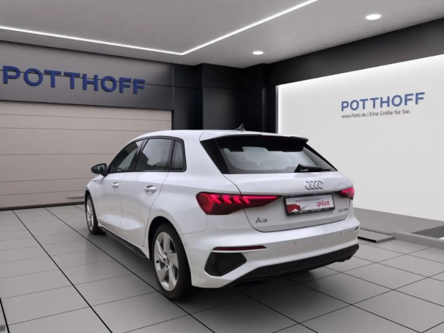 Audi A3 Sportback 35 TFSI S LINE NAVI KLIMA VIRTUAL LM17 Weiß - 2