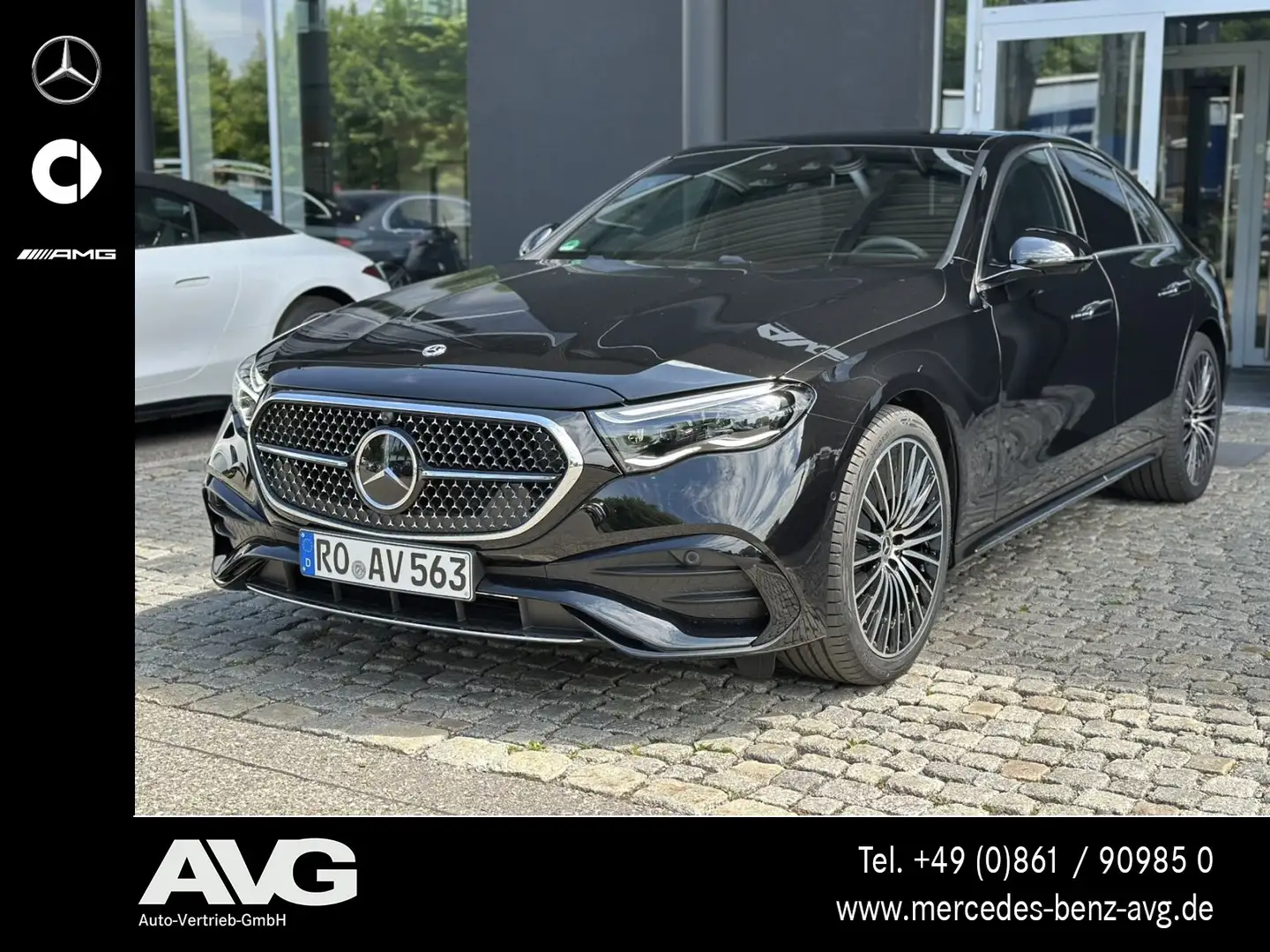 Mercedes-Benz E 220 E 220 d Edition AMG Pano DIGITAL Memory RF 360° Negru - 1