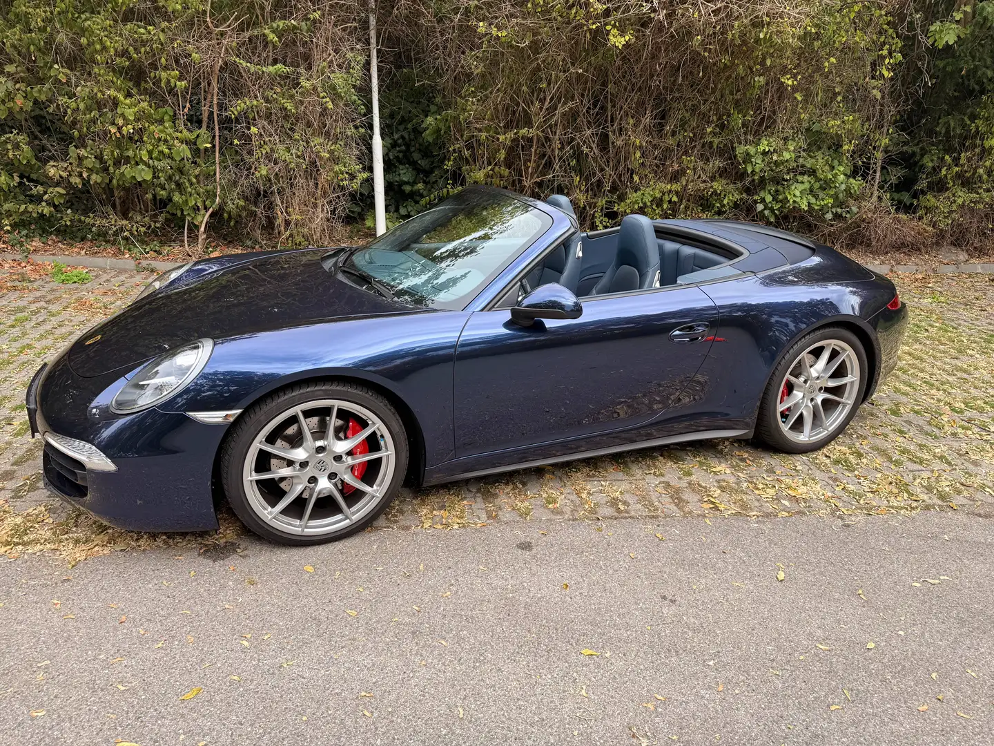 Porsche 991 911 Carrera 4S Cabrio DSG S Blau - 1
