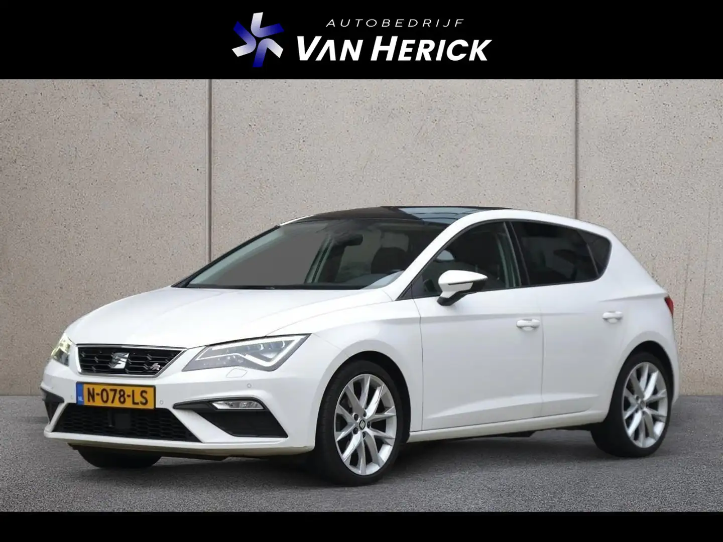 SEAT Leon 1.4 EcoTSI FR Automaat | Panorama dak | Stoelverwa Wit - 1