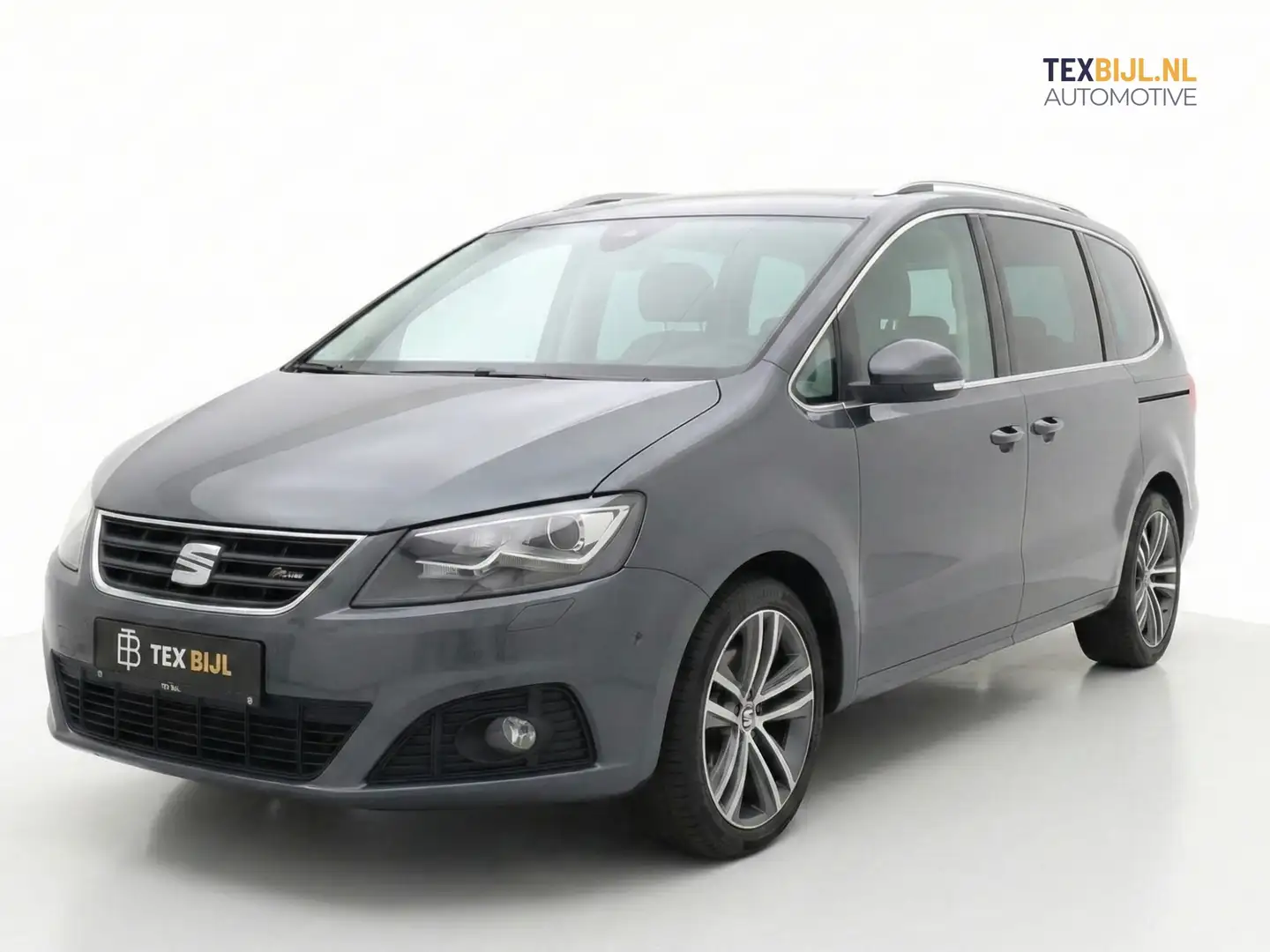 SEAT Alhambra 1.4 TSI FR 14.855 EXPORT 7-Persoons Leder/Alcantar Grau - 1