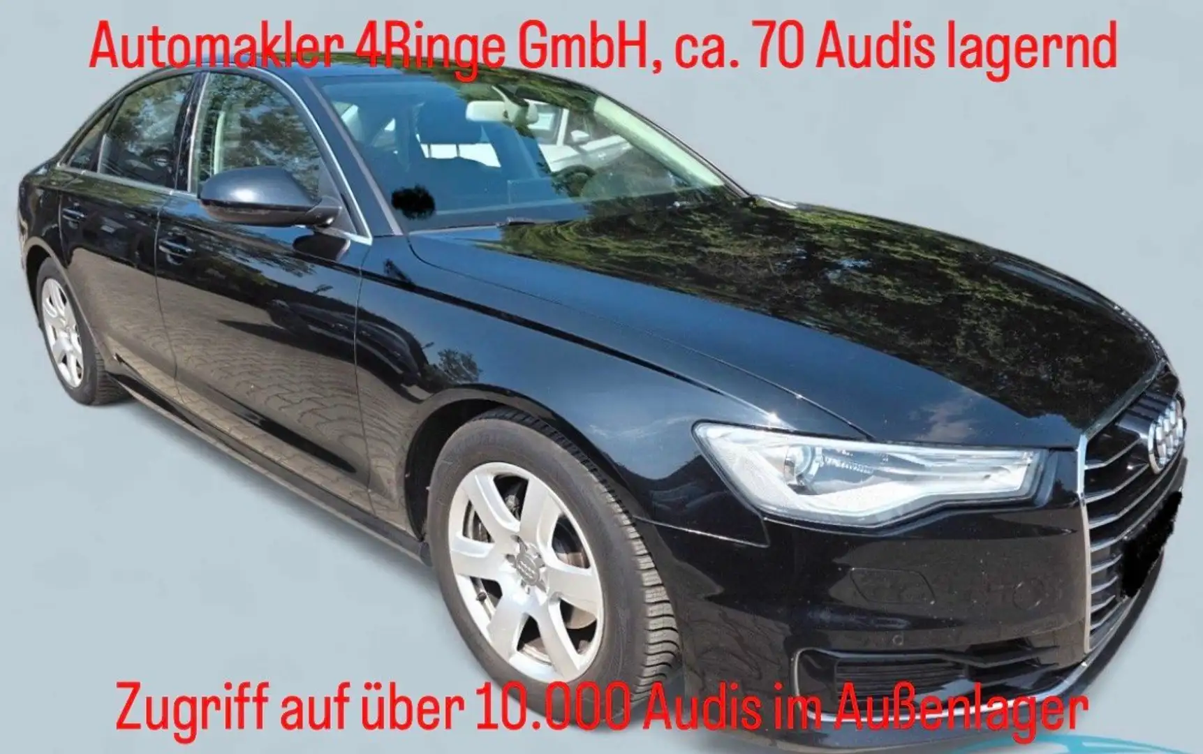 Audi A6 2.0 TDI ultra, Navi, Vollledersitze uvm... Schwarz - 1