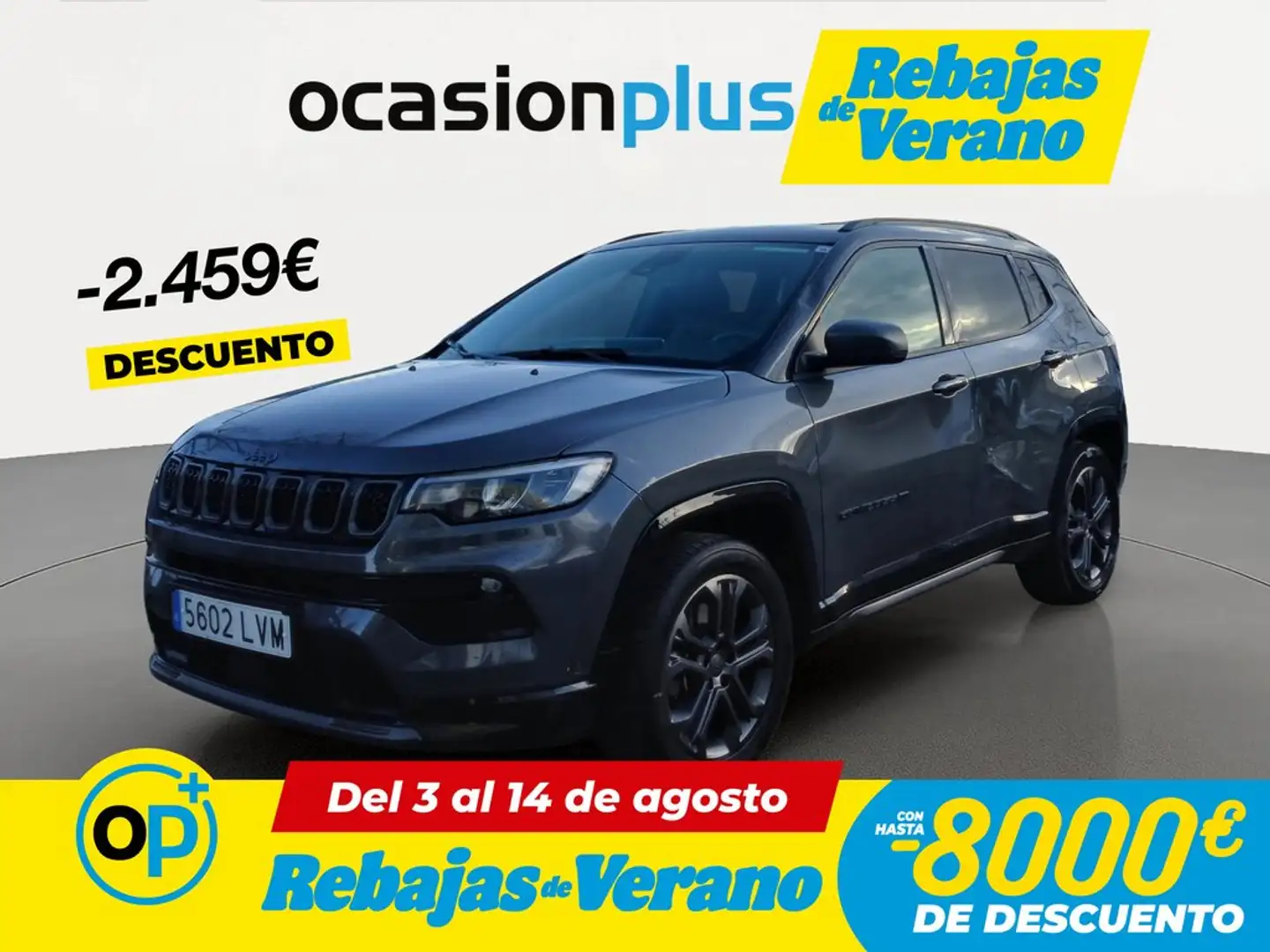 Jeep Compass 1.3 PHEV Limited EAWD Aut. 190 Gris - 1