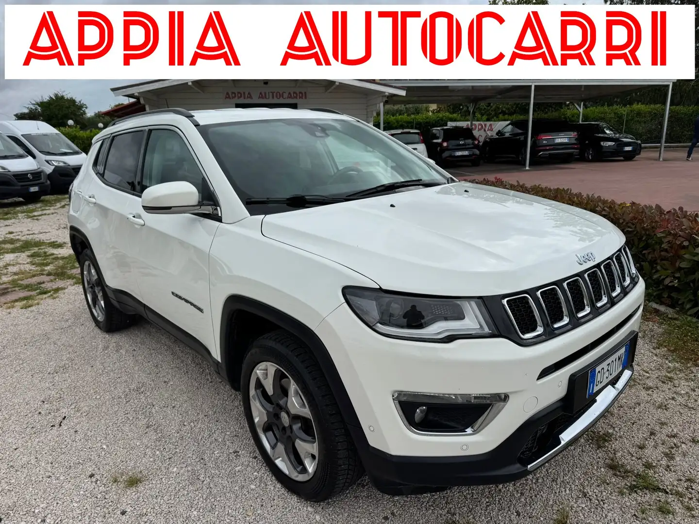Jeep Compass Limited 4wd 170cv AUT/LED/RETROCAMERA/NAVI/UNIPRO Blanco - 1
