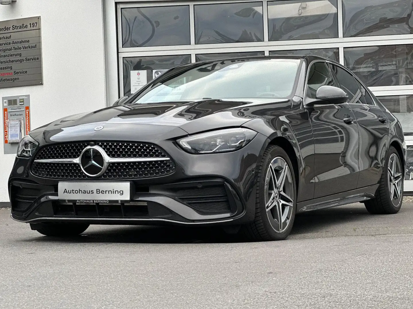Mercedes-Benz C 220 C220d LIMO AMG LINE WIDESCREEN KAMERA MBUX Gris - 2