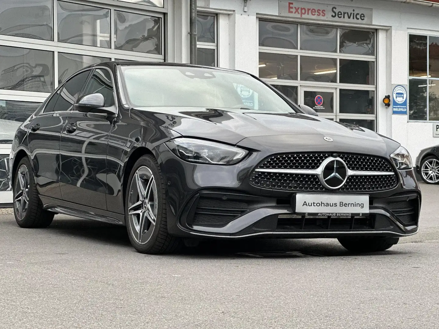 Mercedes-Benz C 220 C220d LIMO AMG LINE WIDESCREEN KAMERA MBUX Gris - 1