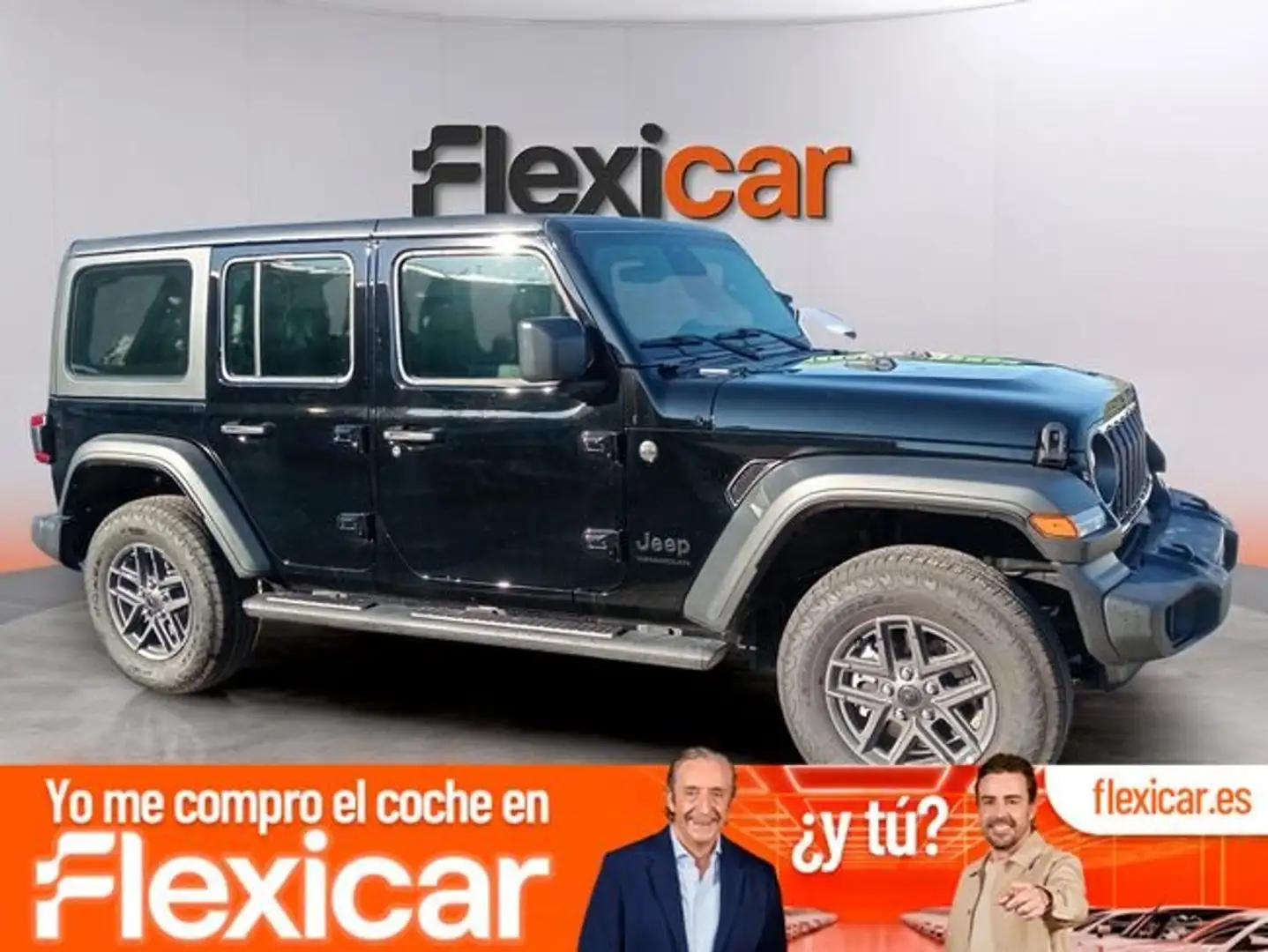 Jeep Wrangler Sahara 2.0T GME 203kW (270CV) 8ATX E6D Negro - 1
