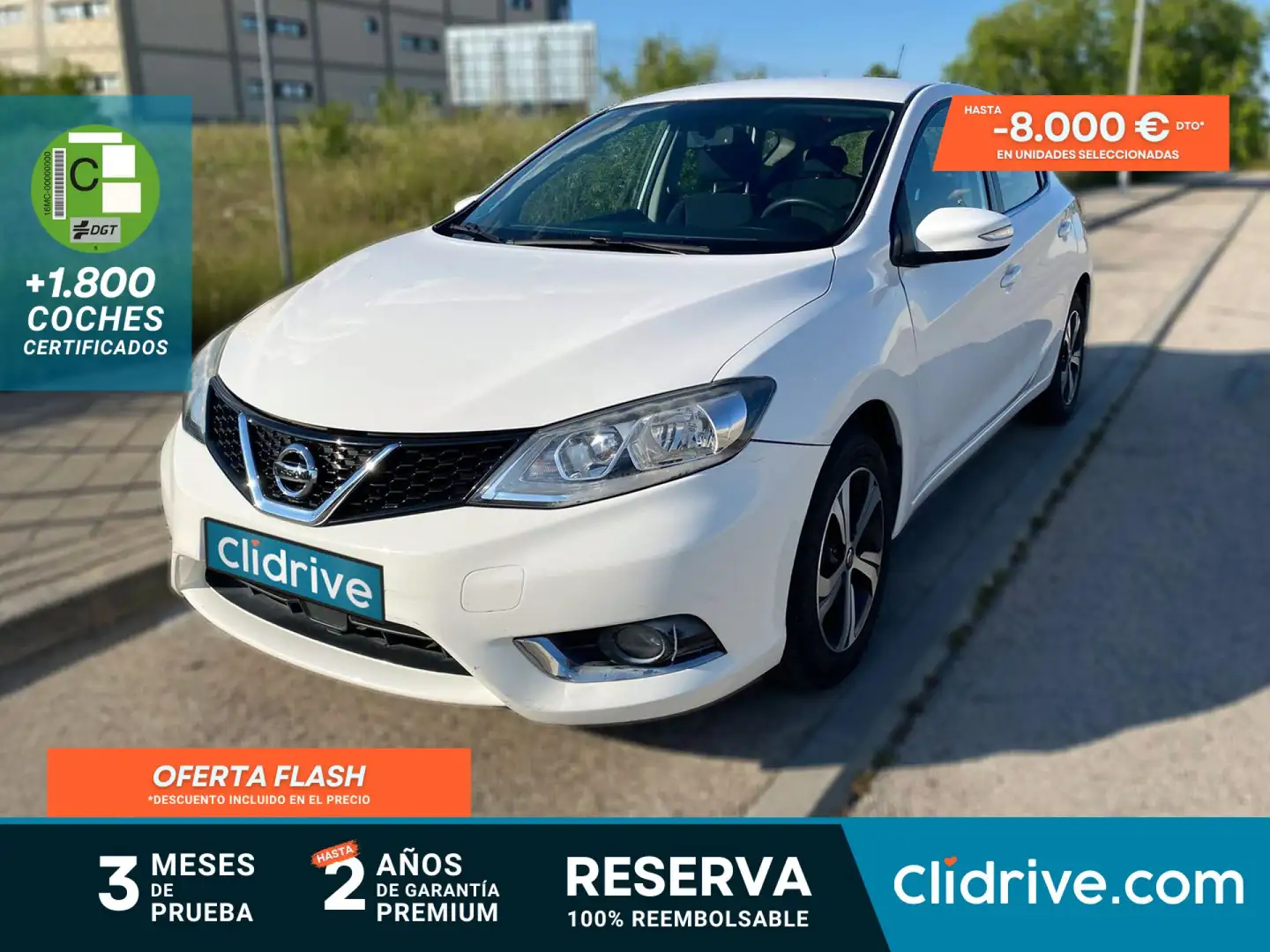 Nissan Pulsar 1.2 DIG-T Visia White - 1