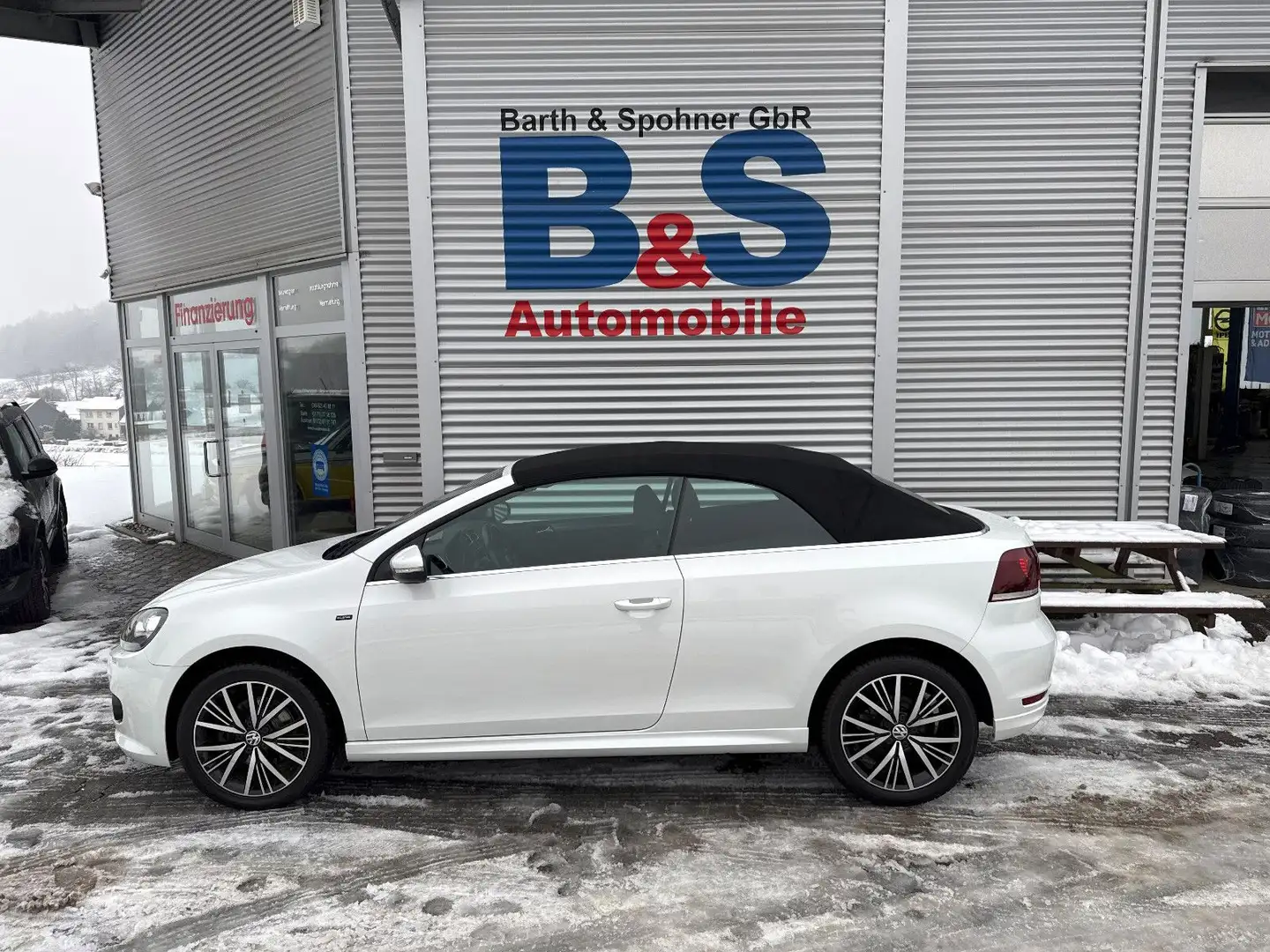 Volkswagen Golf VI Cabriolet Allstar BMT Weiß - 2