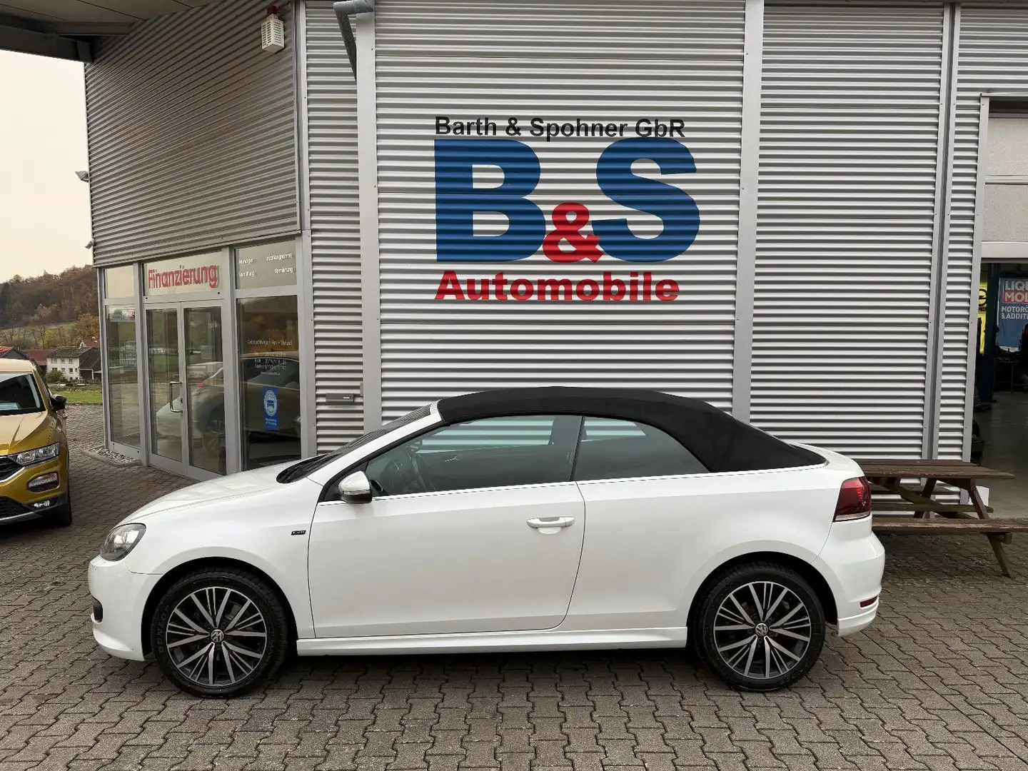 Volkswagen Golf VI Cabriolet Allstar BMT Weiß - 2