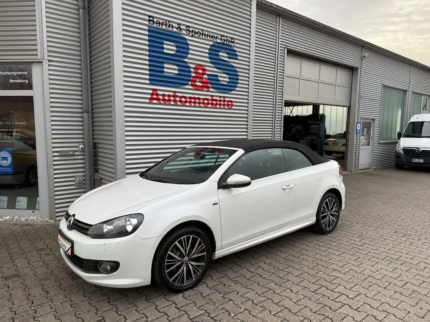 Volkswagen Golf VI Cabriolet Allstar BMT Weiß - 1