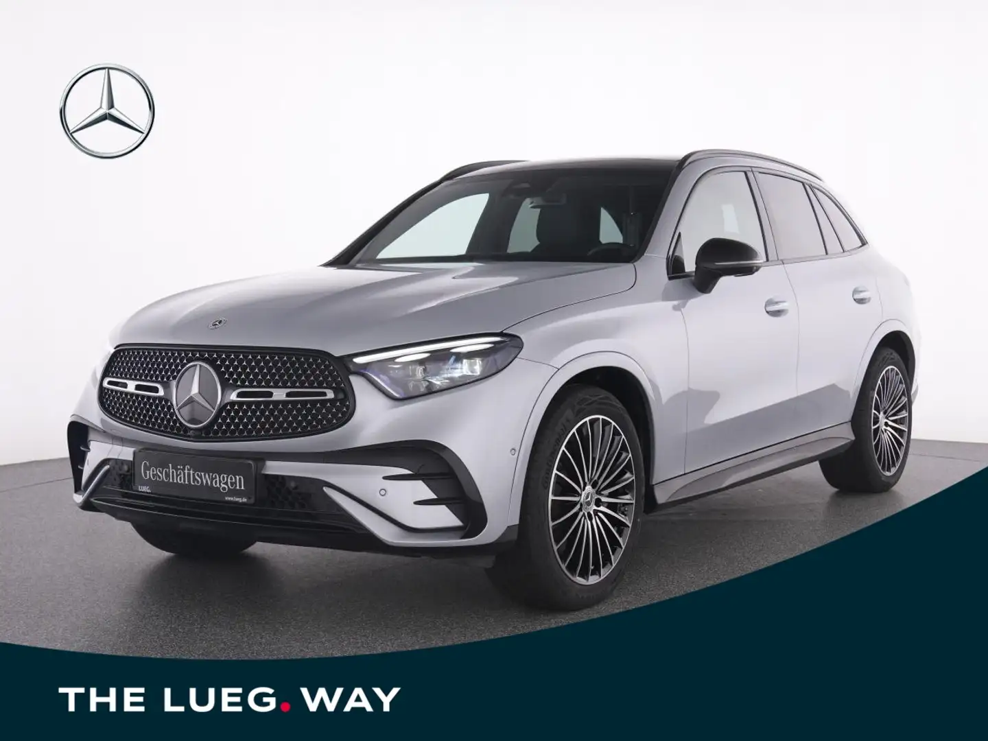 Mercedes-Benz GLC 200 4M AMG+20"+PANO+AHK+DIG.LIGHT+KEYLESS-GO Argent - 1