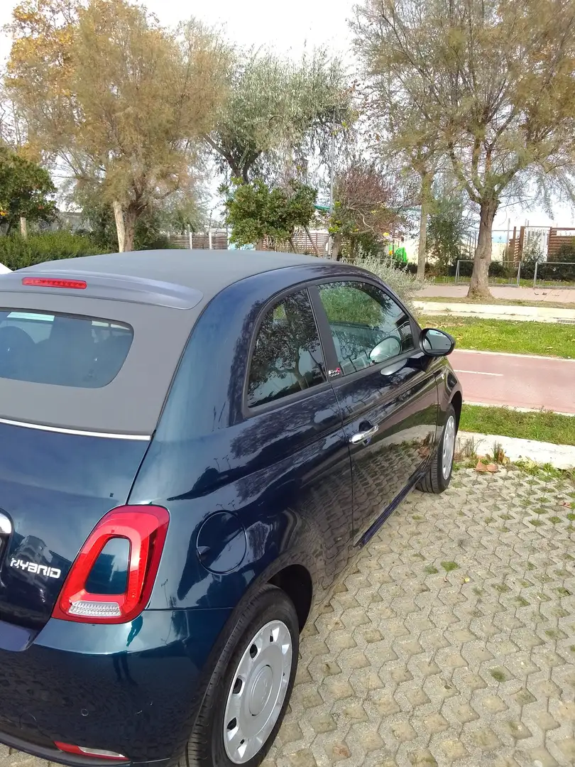 Fiat 500C 1.0 hybrid Cult 70cv Blu/Azzurro - 1