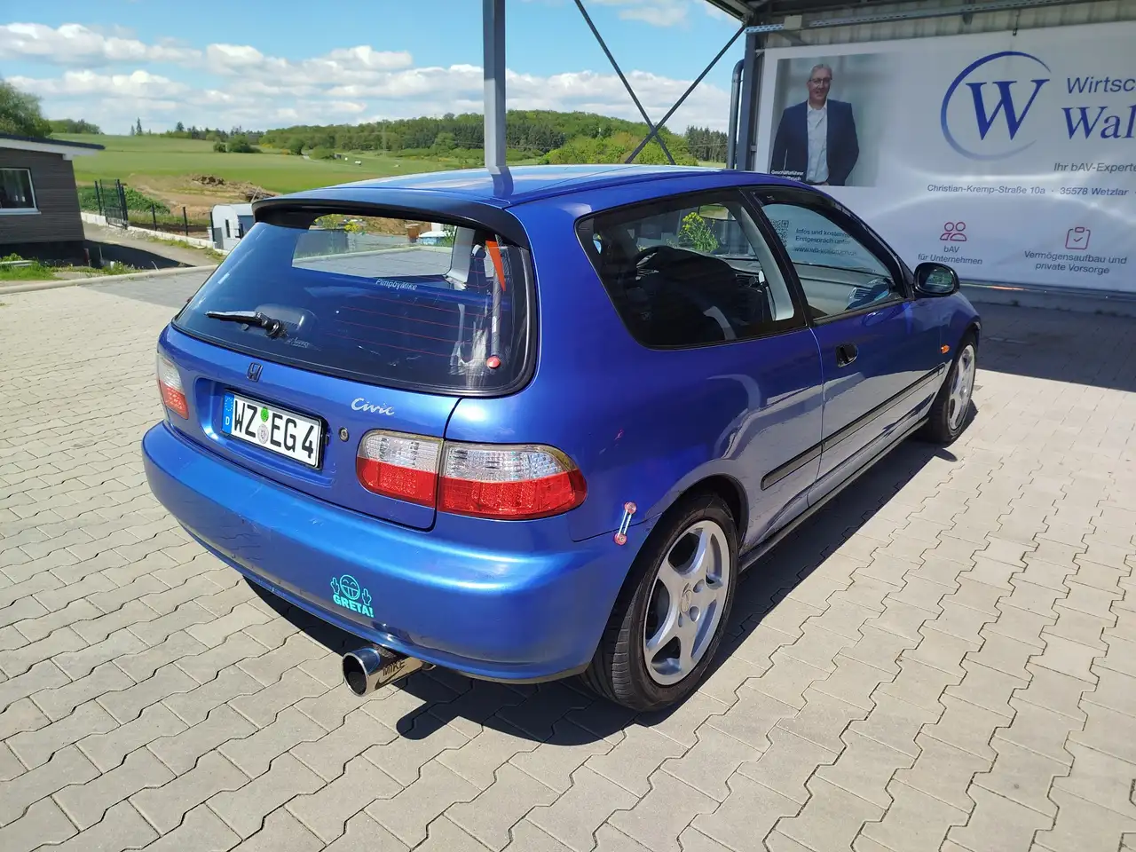 Honda Civic 1.5i EG4!keine HU(TÜV)!-Fahrbereit-Technisch Top, foto 3