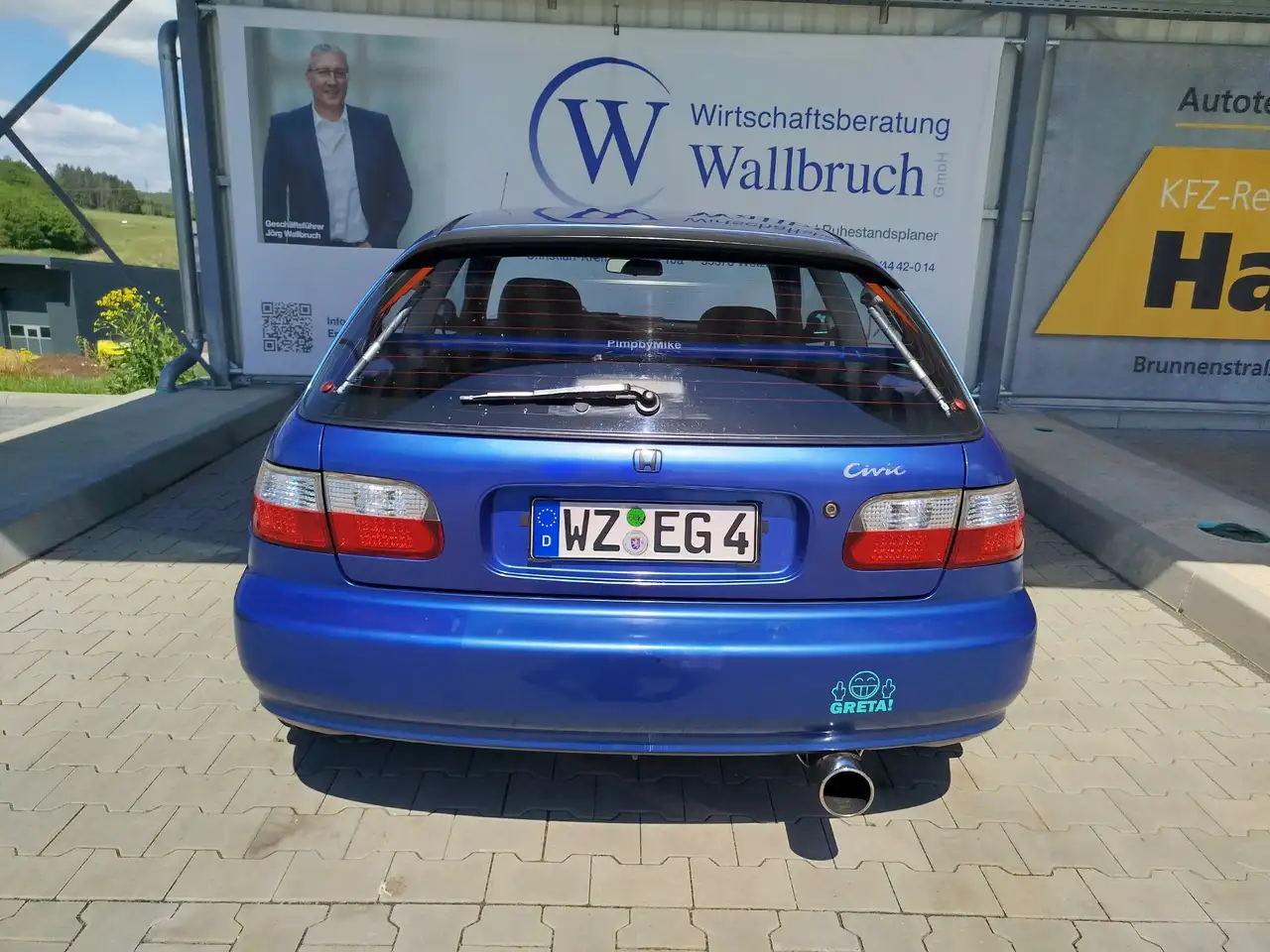 Honda Civic 1.5i EG4!keine HU(TÜV)!-Fahrbereit-Technisch Top, foto 2