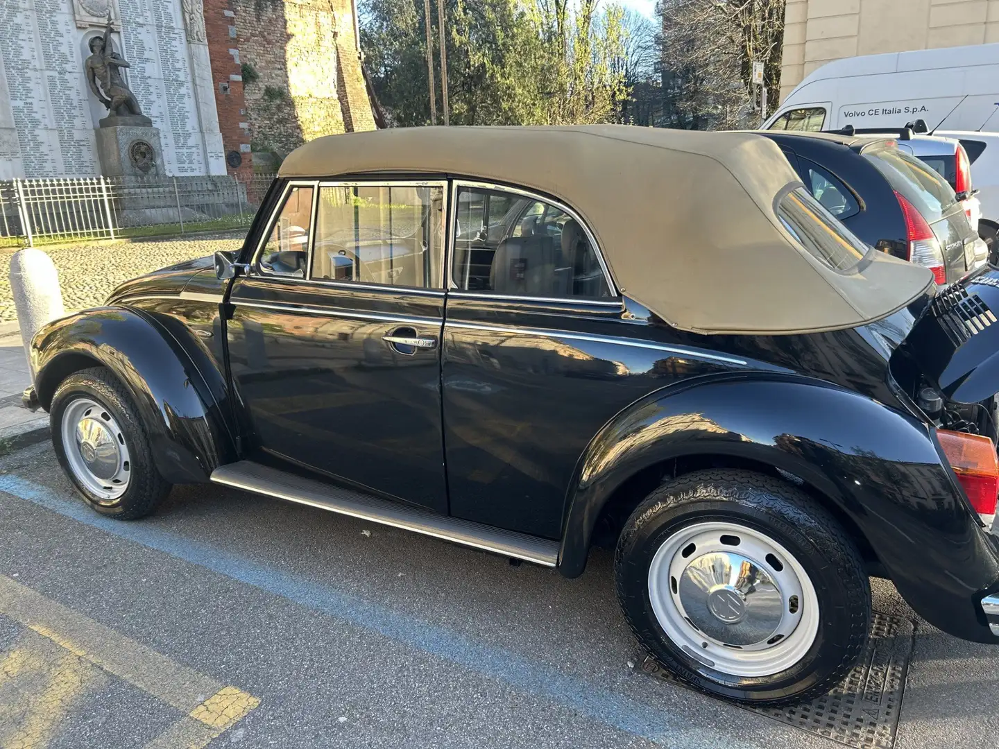 Volkswagen Maggiolino Maggiolone  Cabriolet  (1303)anno1976 MOTORE NUOVO Zwart - 2