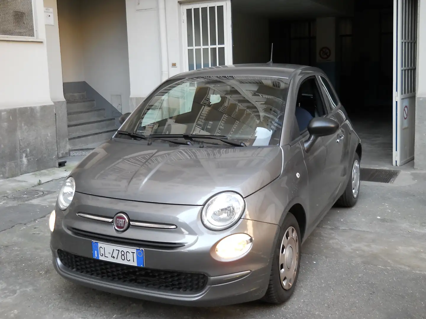 Fiat 500 1.0 hybrid Cult 70cv Grigio - 1