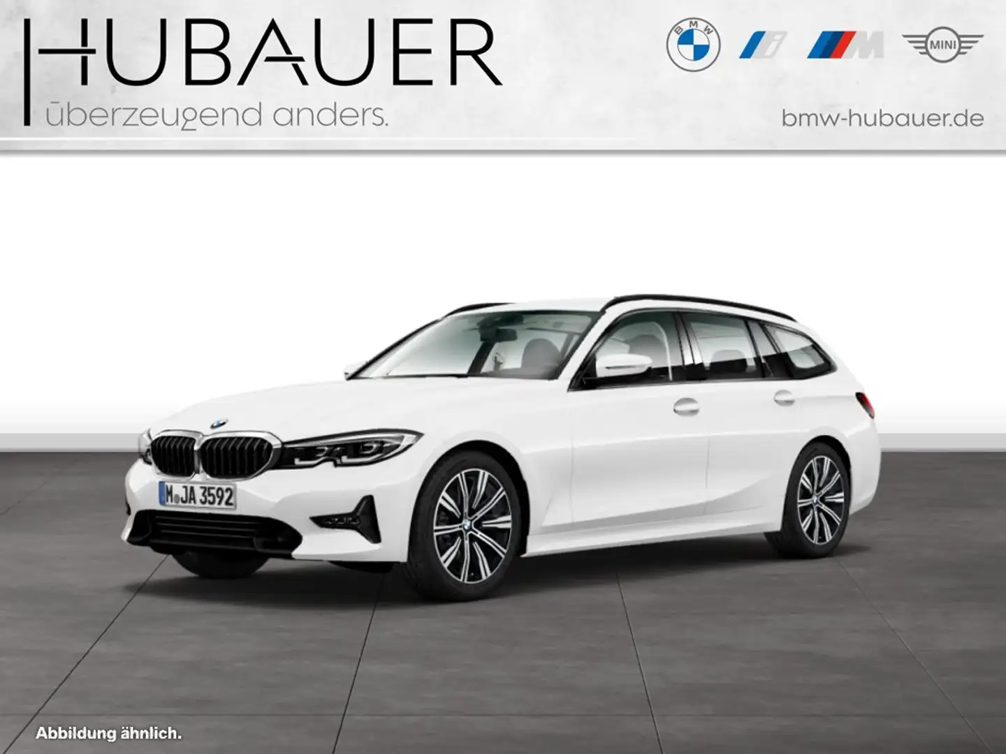 BMW 320 d Touring [Sport Line, LC Prof., HiFi, RFK] Weiß - 1
