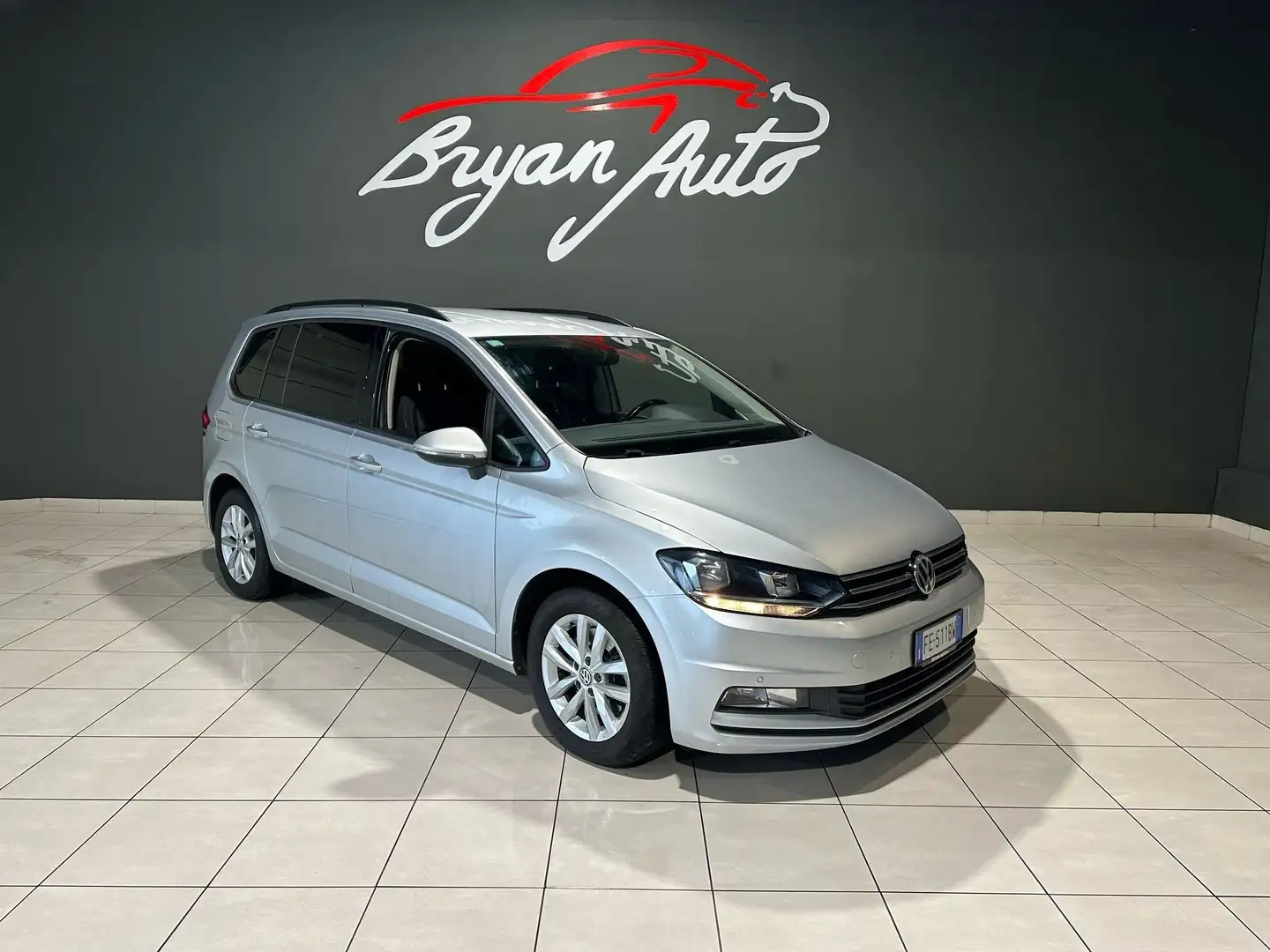 Volkswagen Touran 1.6 tdi HIGHLINE 115cv dsg Grigio - 2
