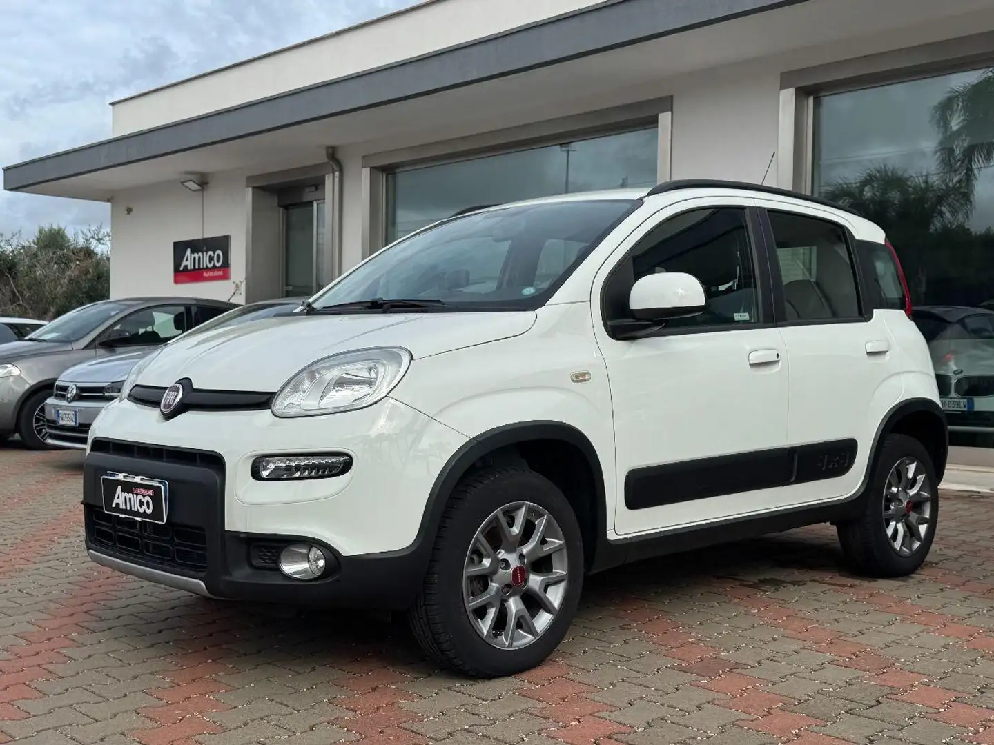 Fiat Panda 1.3 MJT 4x4 Euro 6 Solo 120.000km Biały - 1