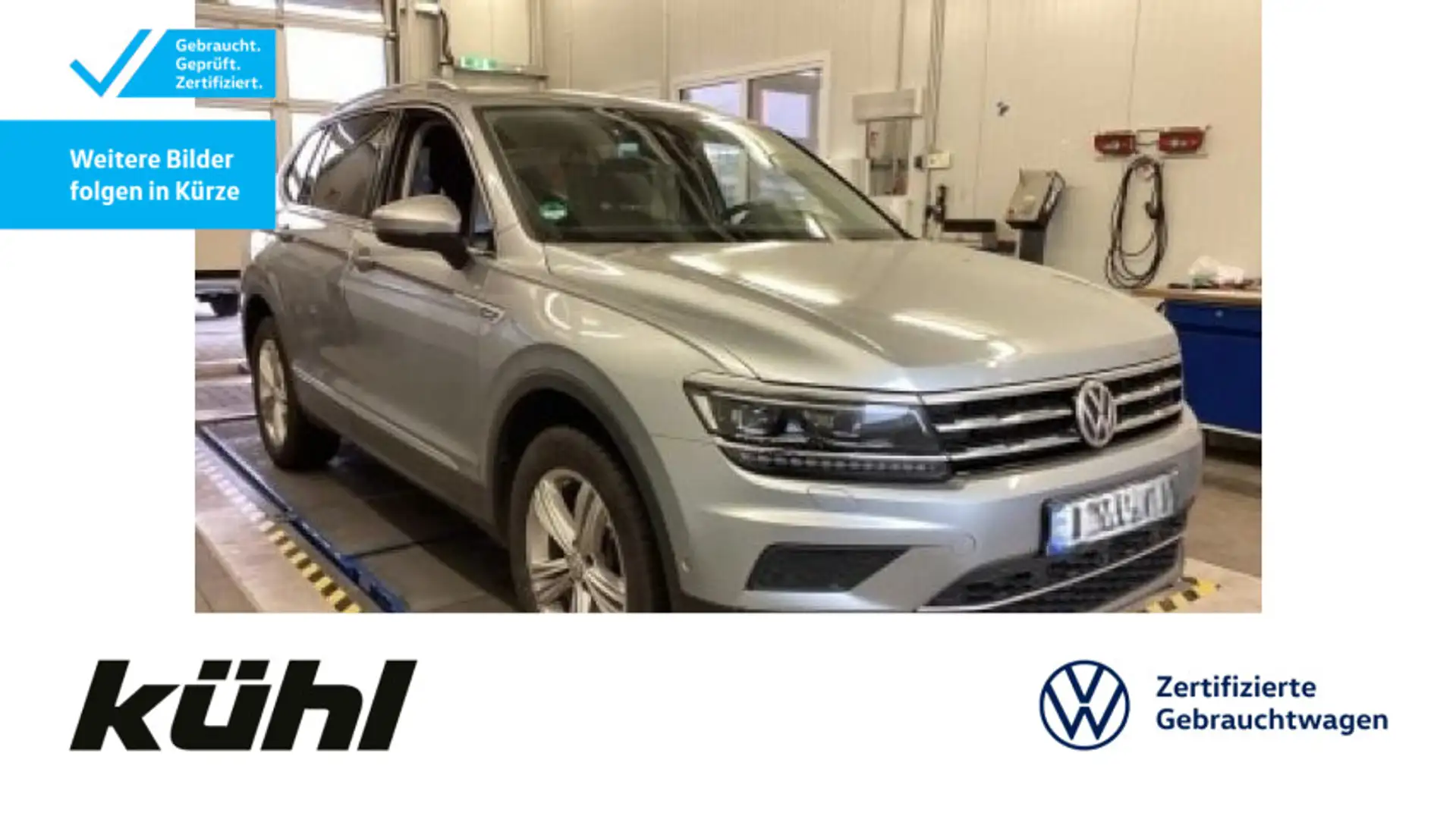 Volkswagen Tiguan Allspace 2.0 TDI 4M DSG Highline LED/ACC/ Silber - 1