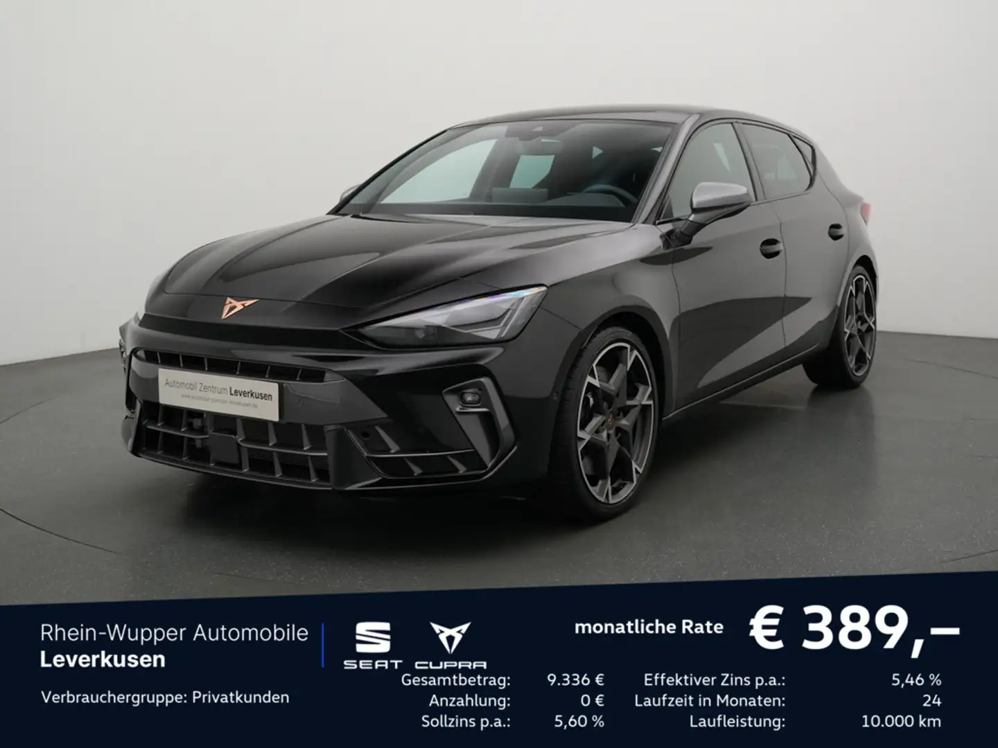 CUPRA Leon VZ 2.0 TSI ACC FACEL. PANO MATRIX-LED Noir - 1