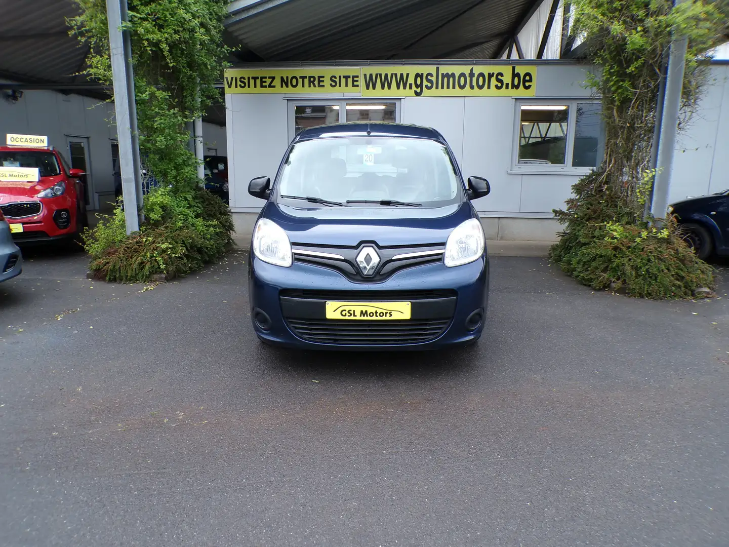 Renault Kangoo 1.2TCe 115cv bleu 07/16 Airco Bluetooth CD USB Bleu - 2