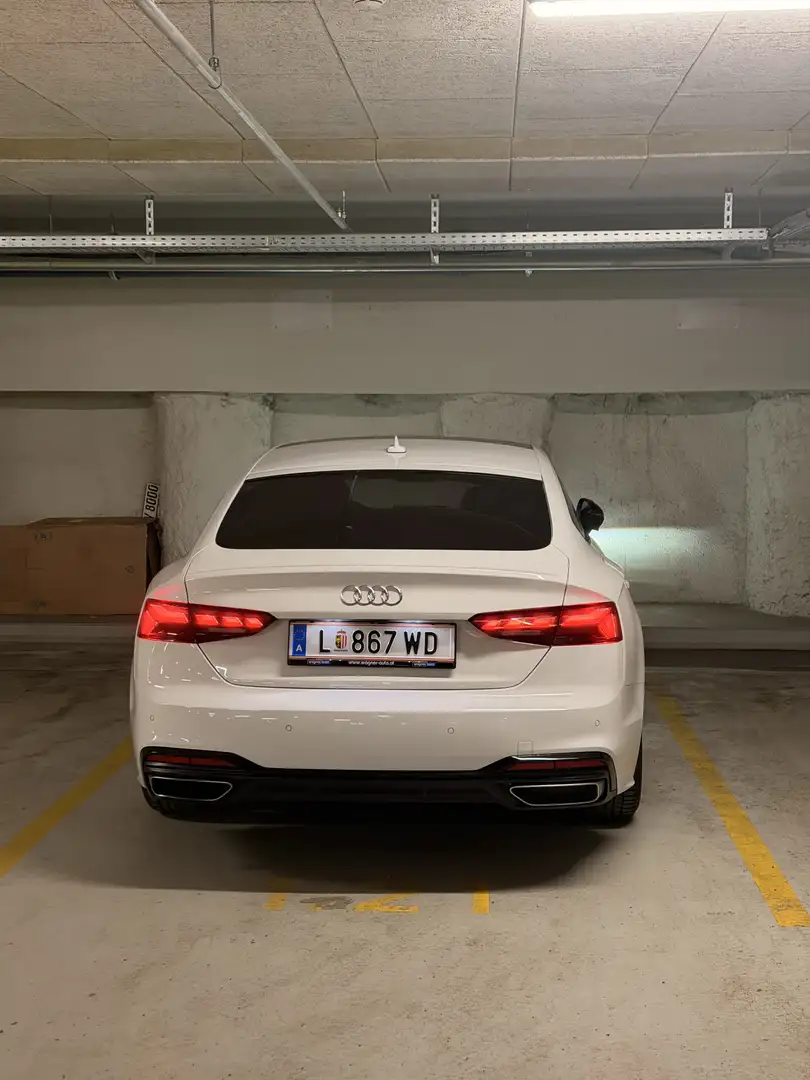 Audi A5 S-line 35 TDI S tronic Weiß - 1