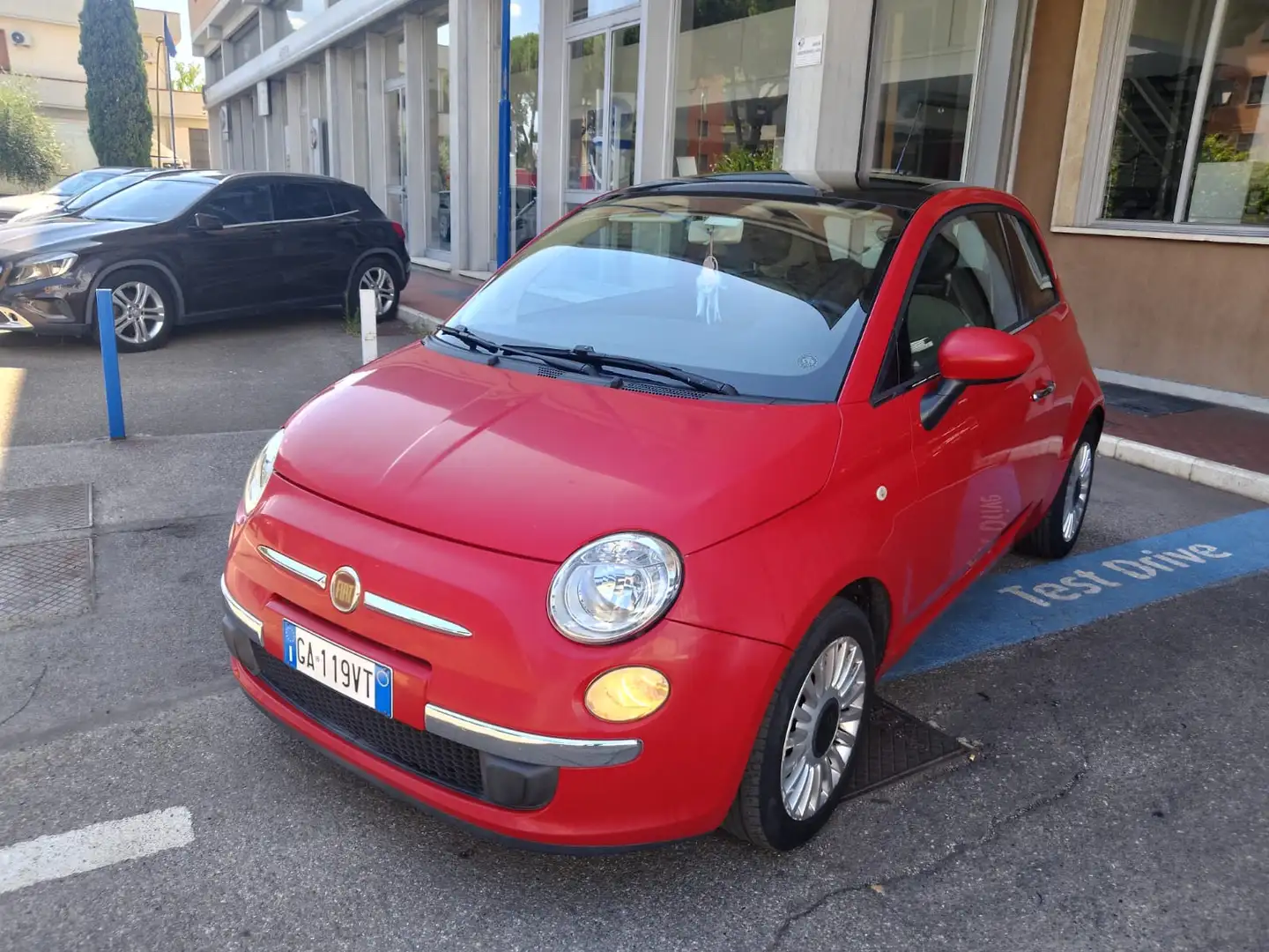 Fiat 500 500 III 1.2 Lounge 69cv Rosso - 1