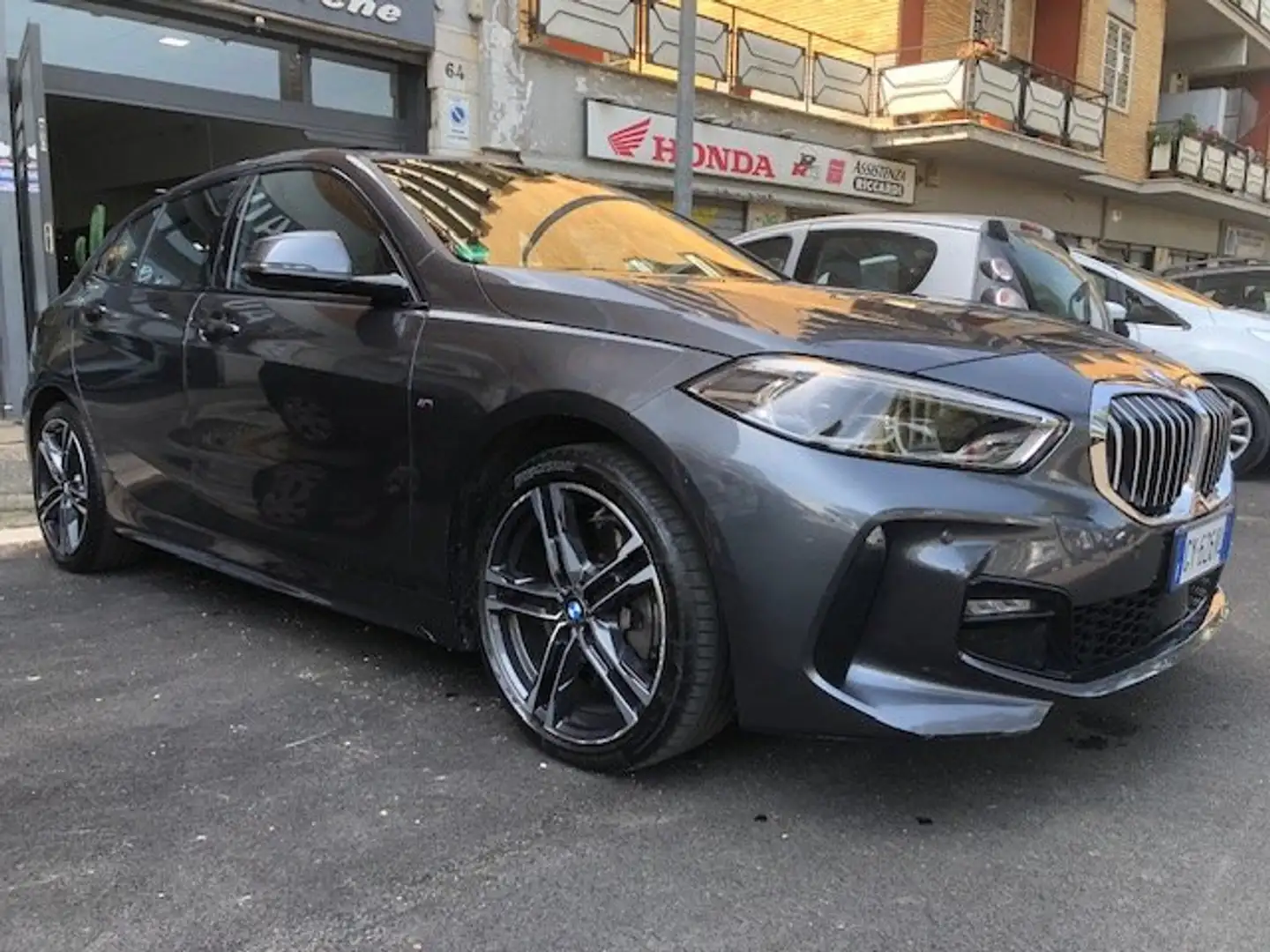 BMW 120 Msport AUT VIRTUAL GARANZIA 12M LED CERCHI 18 Gris - 1