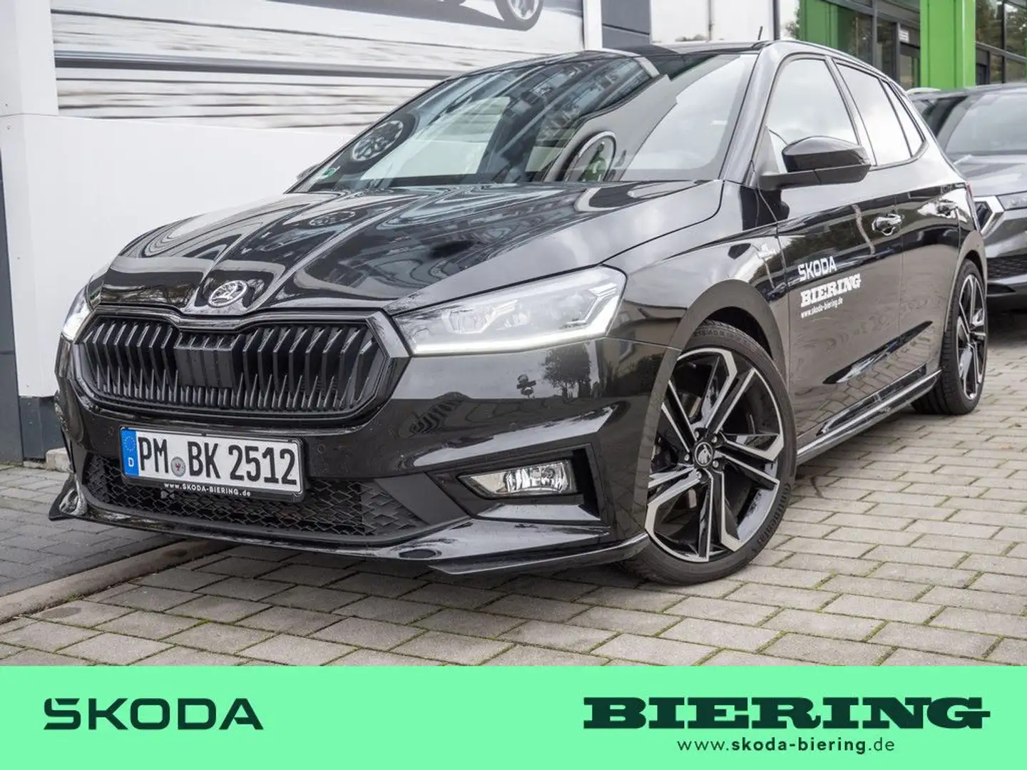 Skoda Fabia 1.5 TSI Monte Carlo KAMERA NAVI ACC LED Schwarz - 1