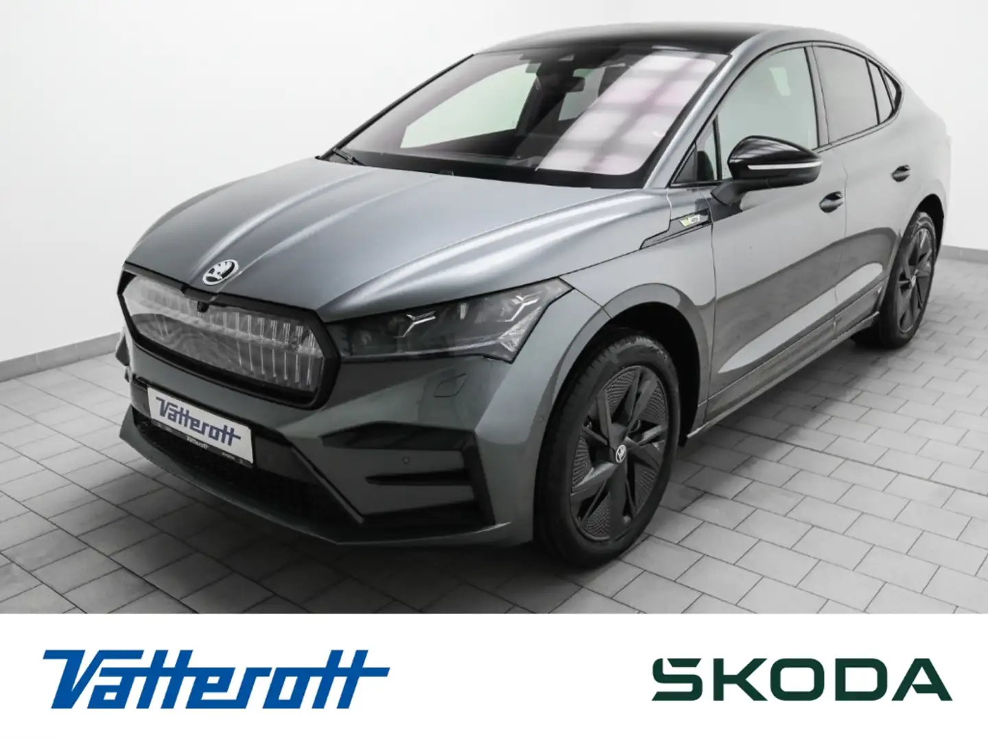 Skoda Enyaq Coupe RS Lounge Navi HuD DCC Matrix Maxx Grau - 1