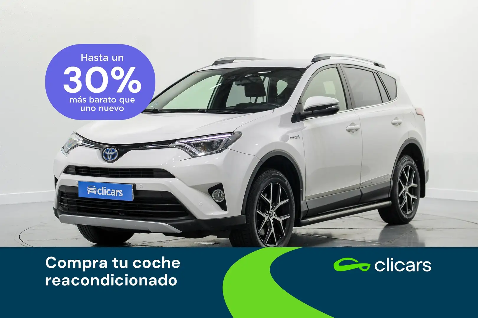 Toyota RAV 4 2.5 hybrid AWD Feel! Blanco - 1