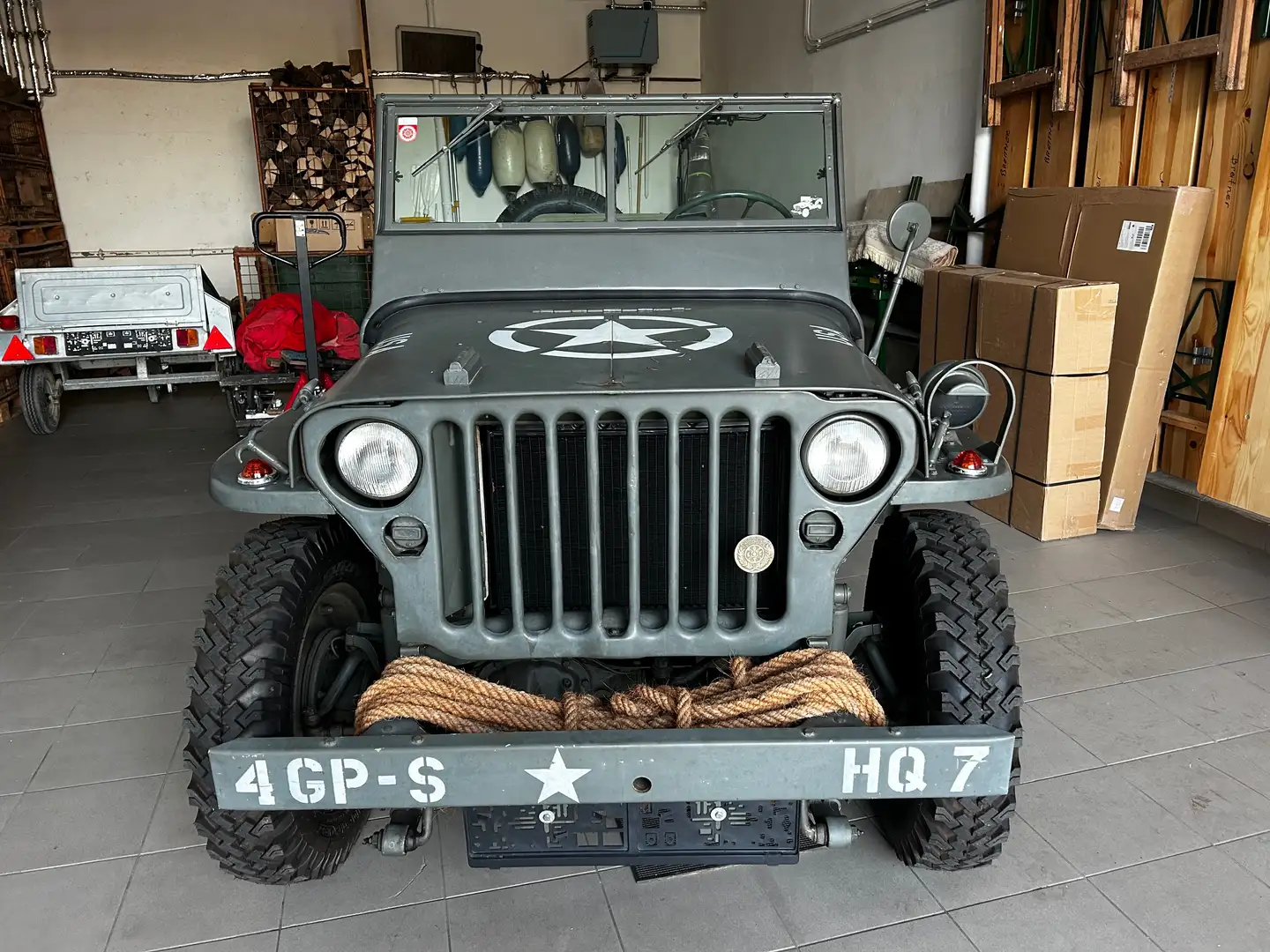 Jeep Willys MB Grün - 2