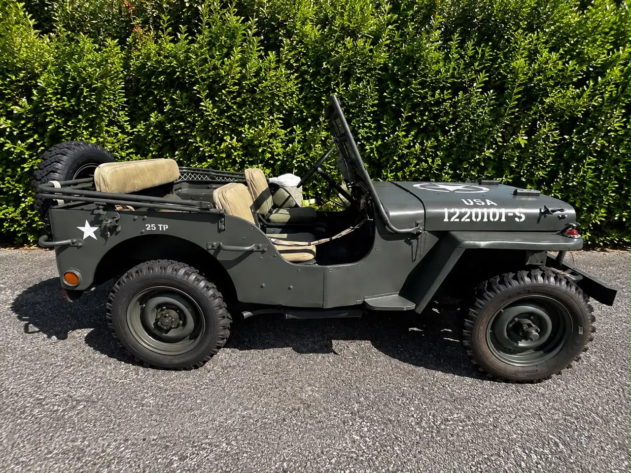 Jeep Willys MB Jahrgang 1942 Produktion Allrad, foto 6