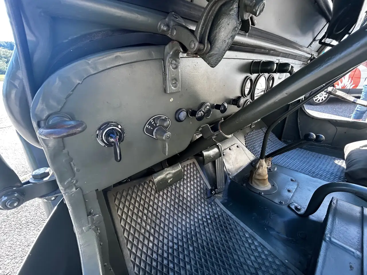 Jeep Willys MB Jahrgang 1942 Produktion Allrad, foto 12