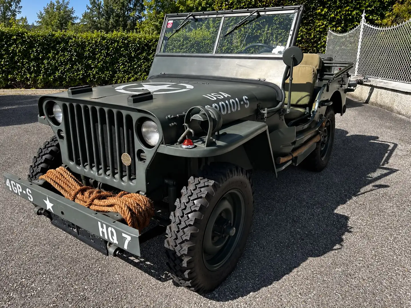 Jeep Willys MB Jahrgang 1942 Produktion Allrad Grün - 1