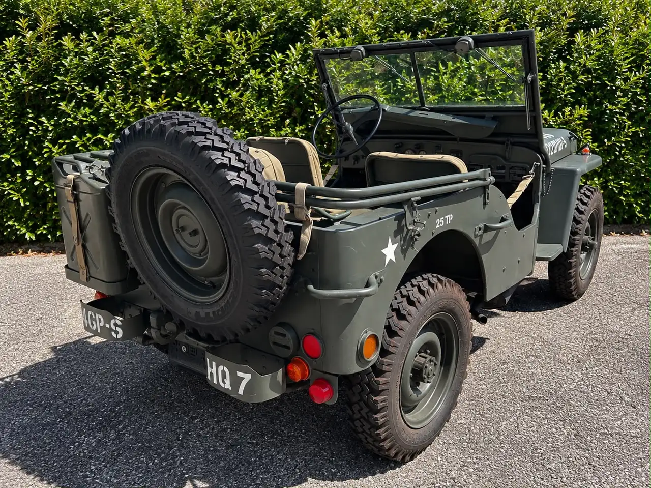 Jeep Willys MB Jahrgang 1942 Produktion Allrad, foto 7