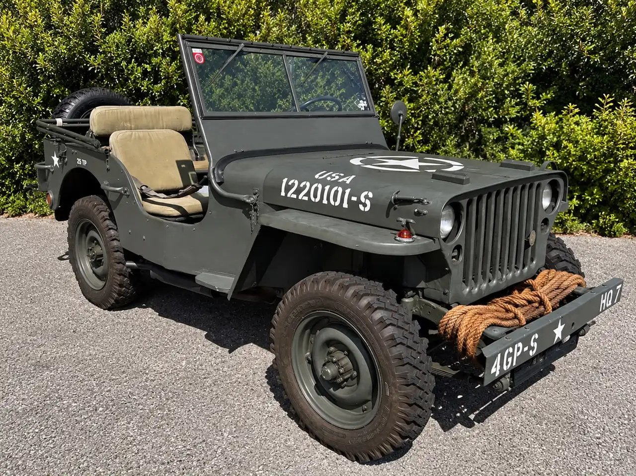 Jeep Willys MB Jahrgang 1942 Produktion Allrad, foto 5